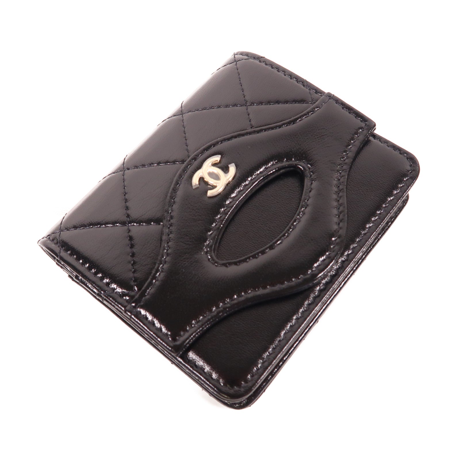 CHANEL 牛皮皮革31 Wallet銀扣錢包