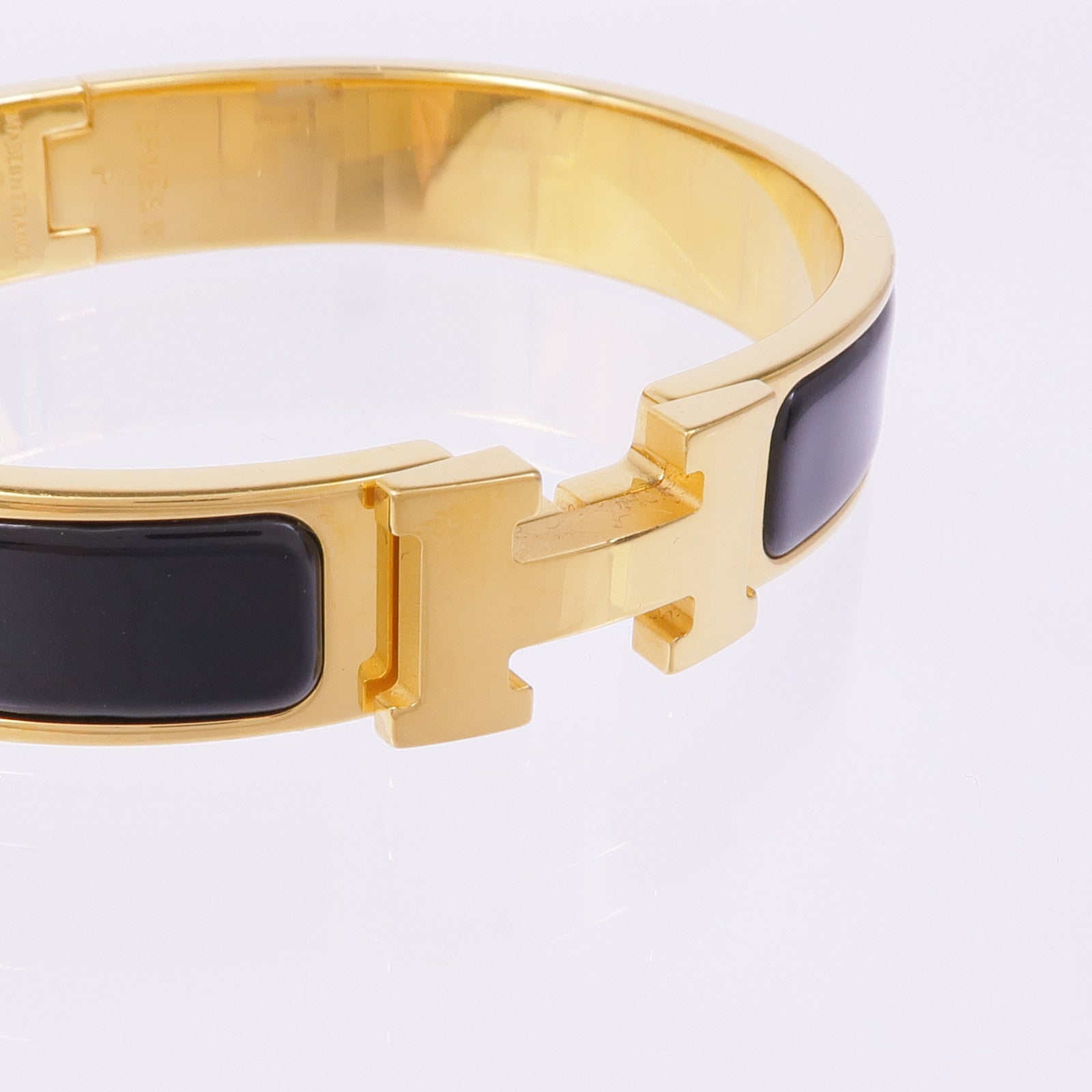 HERMES 琺瑯/金屬Clic H手鐲