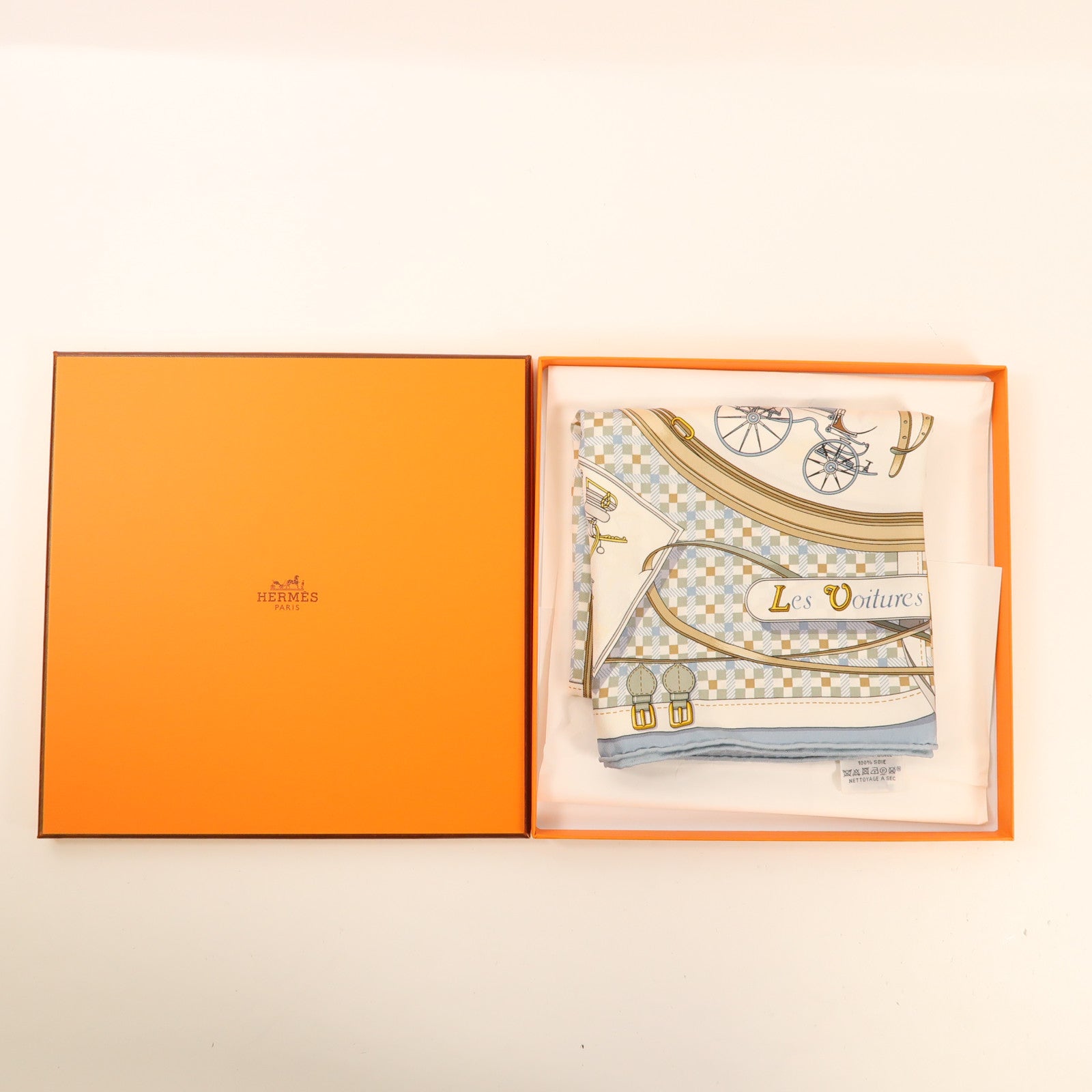 HERMES 絲質Scarf絲巾