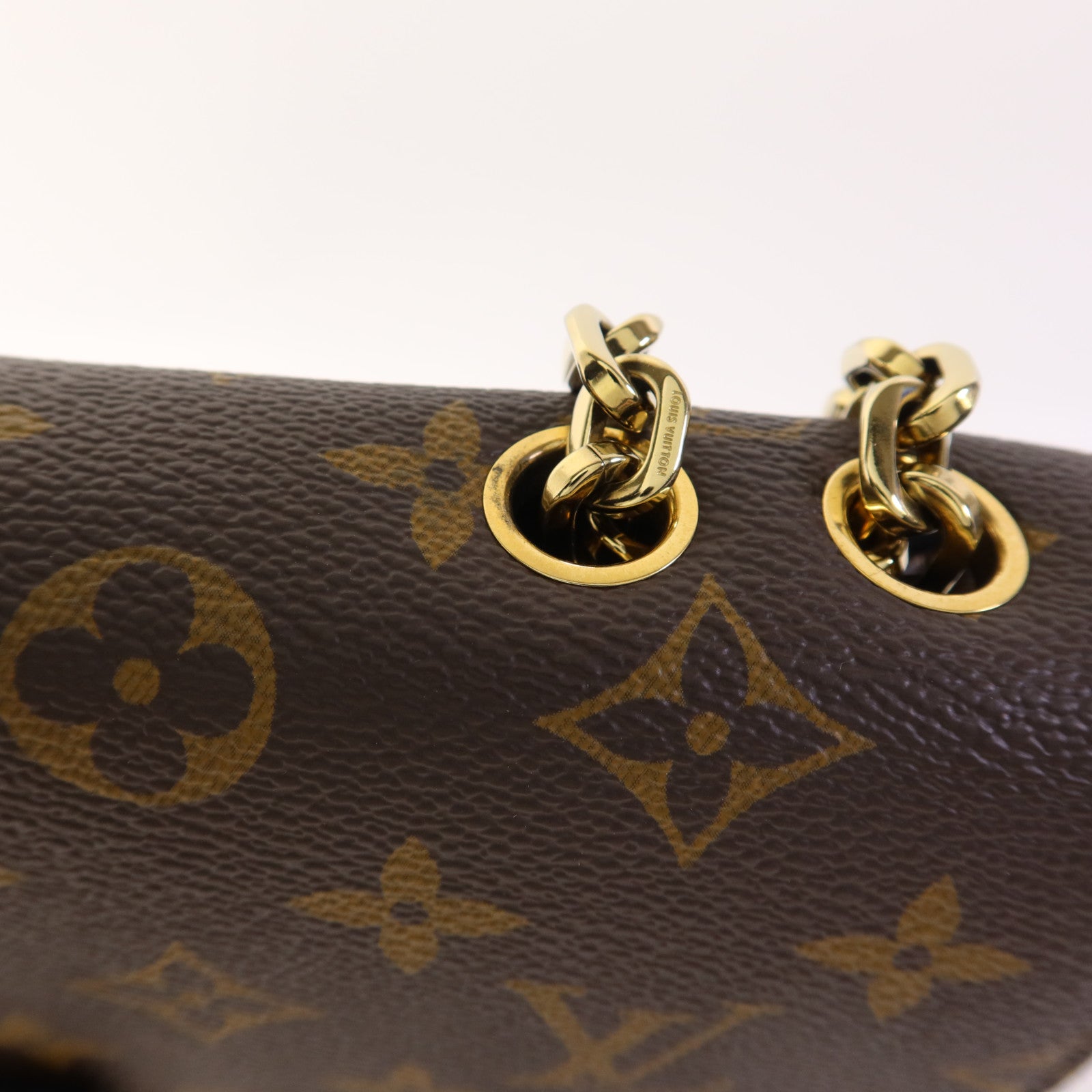 LOUIS VUITTON Monogram Marceau金扣肩背袋