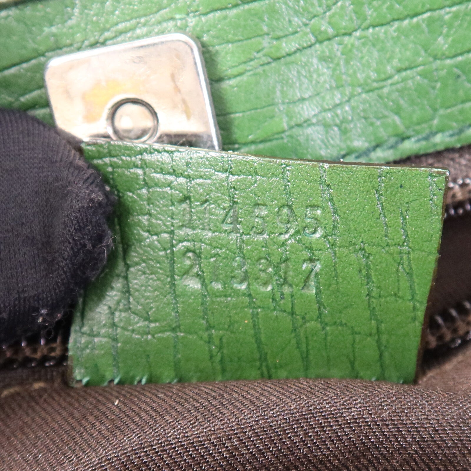 GUCCI GG帆布Tote Bag銀扣手挽袋