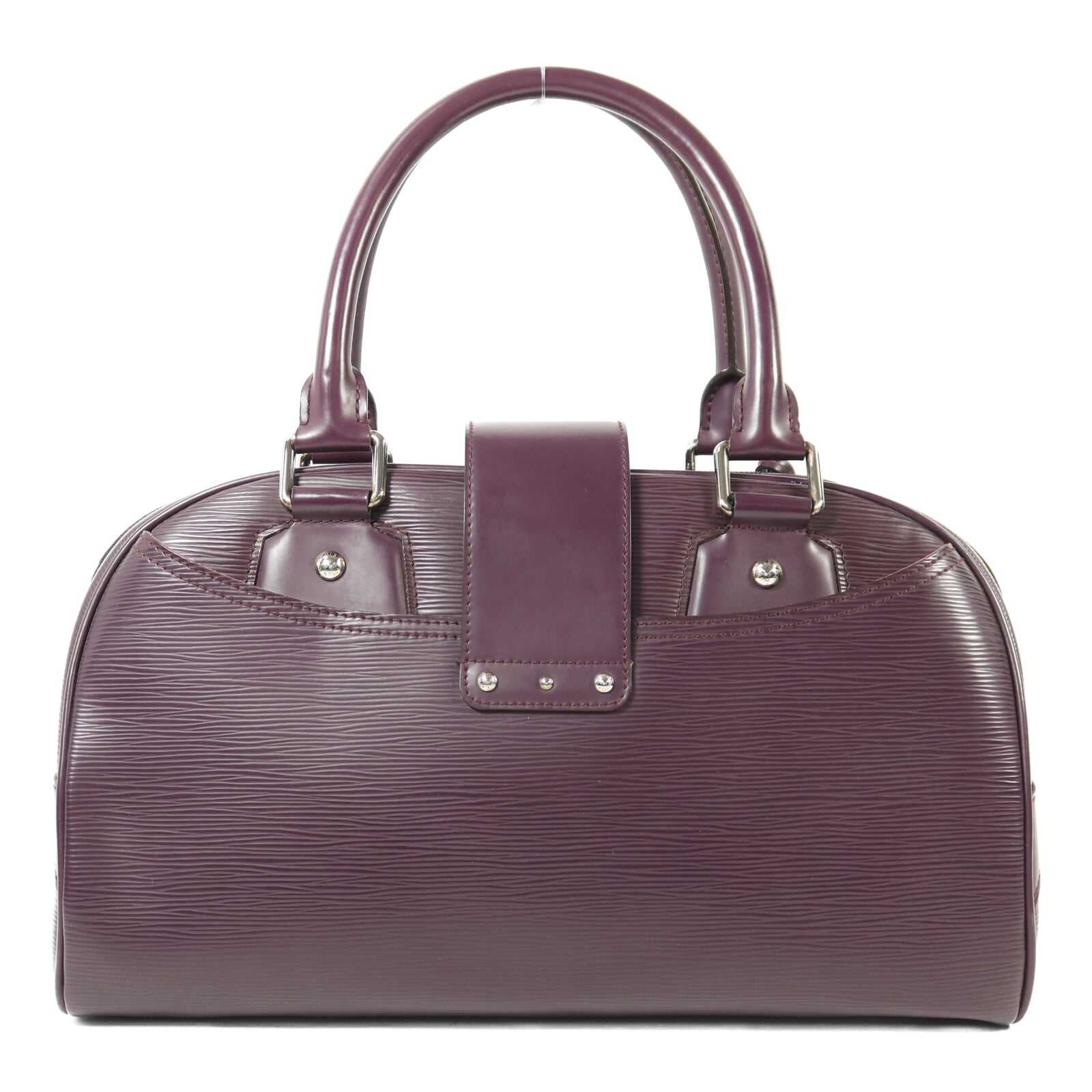 LOUIS VUITTON 【激減優惠】Epi Bowling Montaigne GM銀扣手挽袋