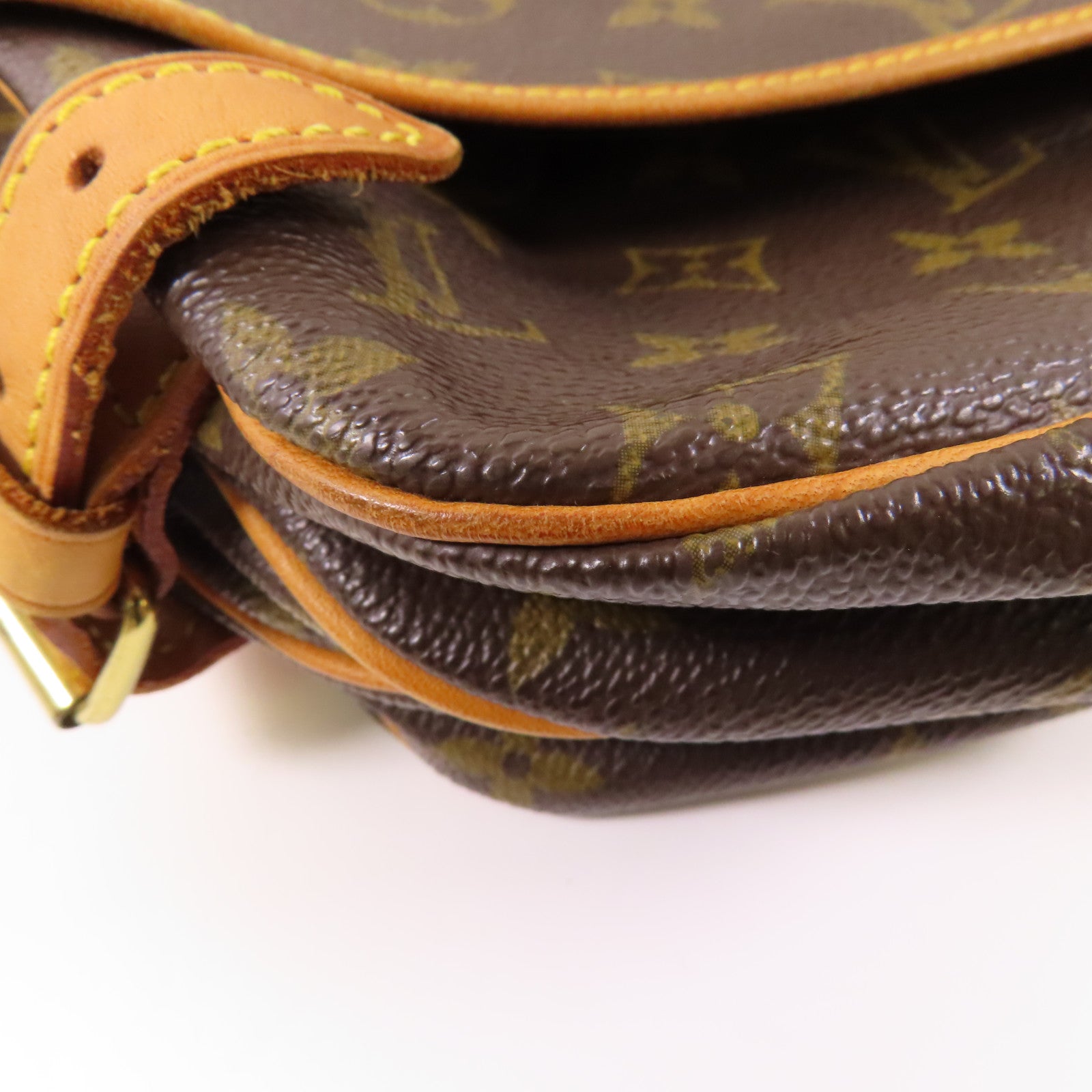 LOUIS VUITTON Monogram Saumur 30金扣肩背袋