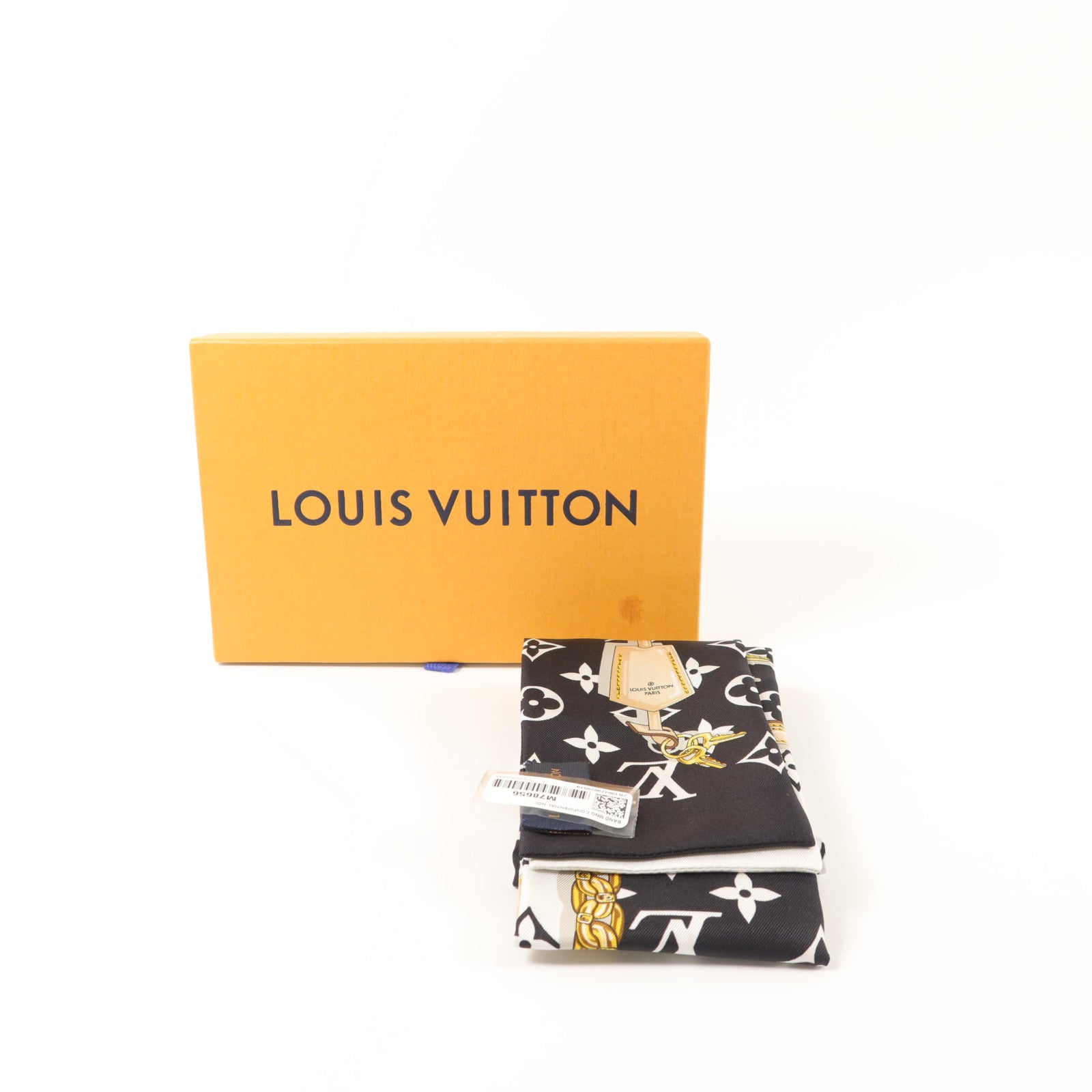 LOUIS VUITTON 絲質Monogram Confidential Bandeau頭巾