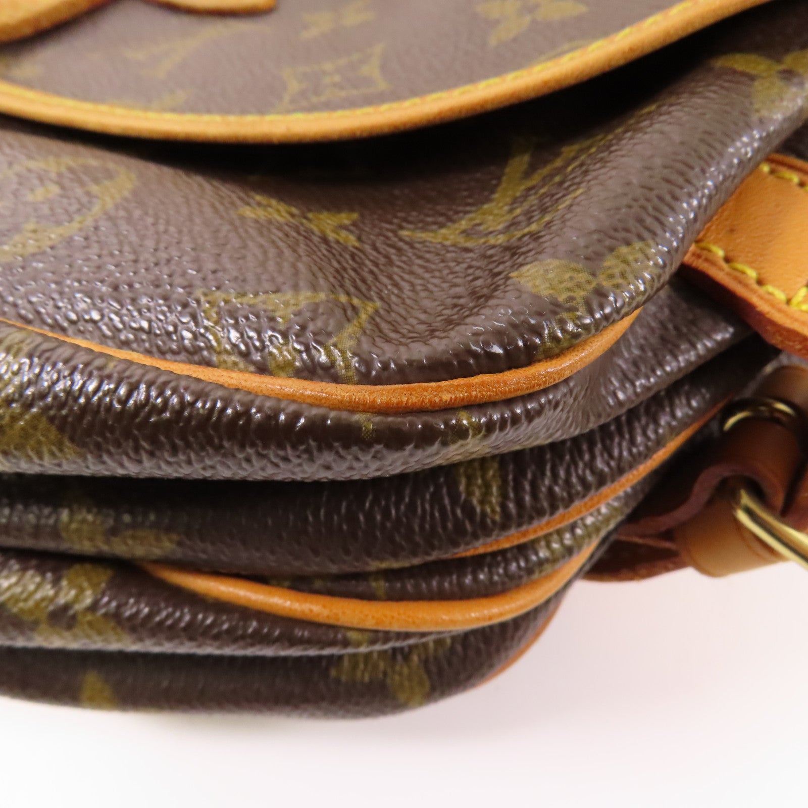 LOUIS VUITTON Monogram Saumur 30金扣肩背袋