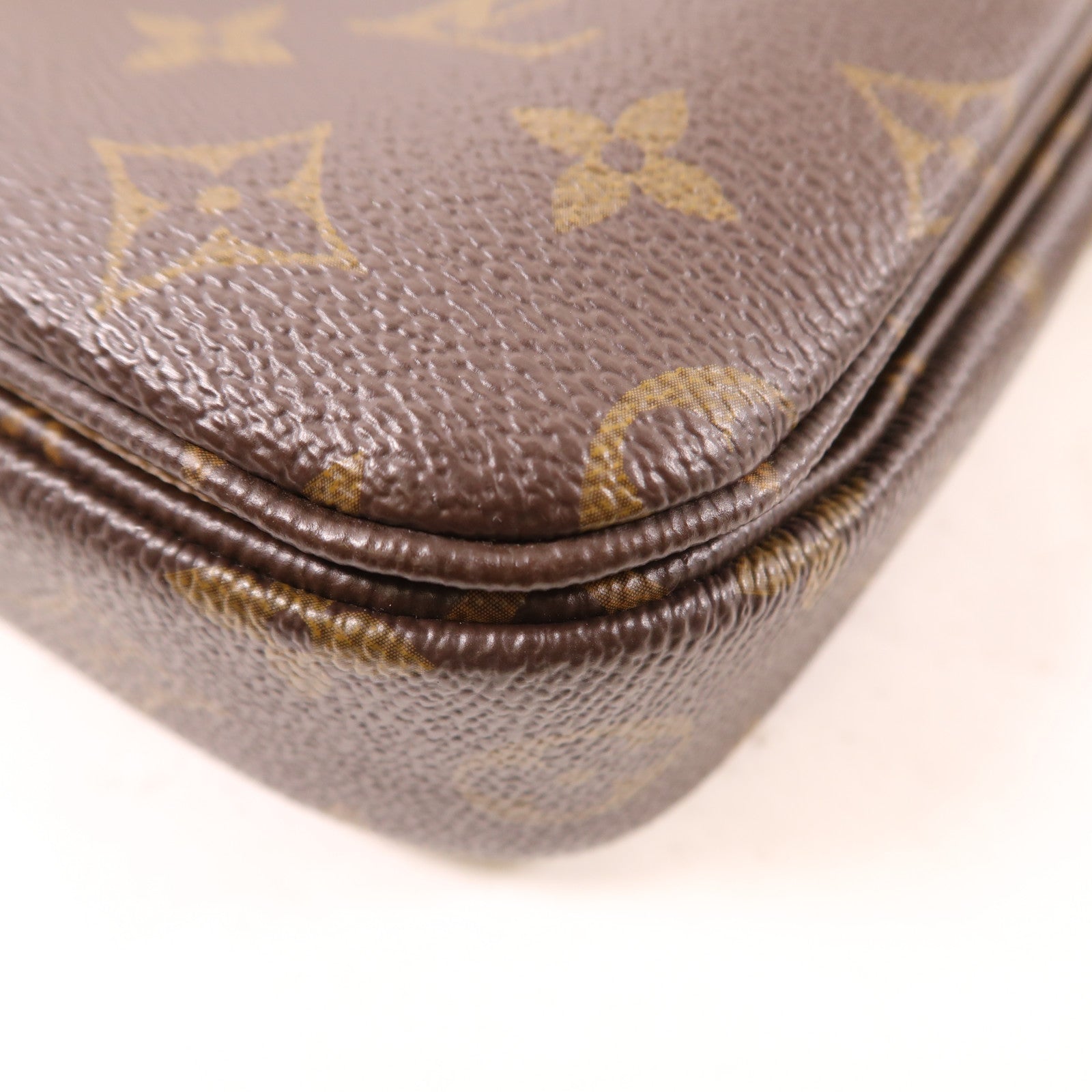 LOUIS VUITTON Monogram Reverse Pochette Metis金扣手挽肩背兩用袋棕色
