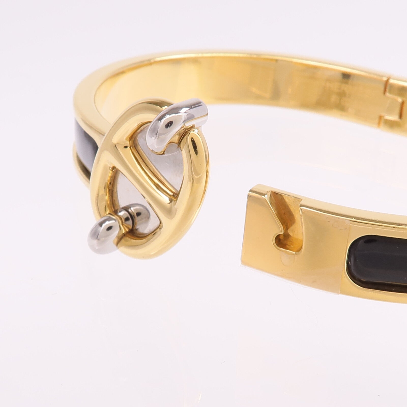 HERMES 金屬Mini Clic Chaine D'Ancre手鐲