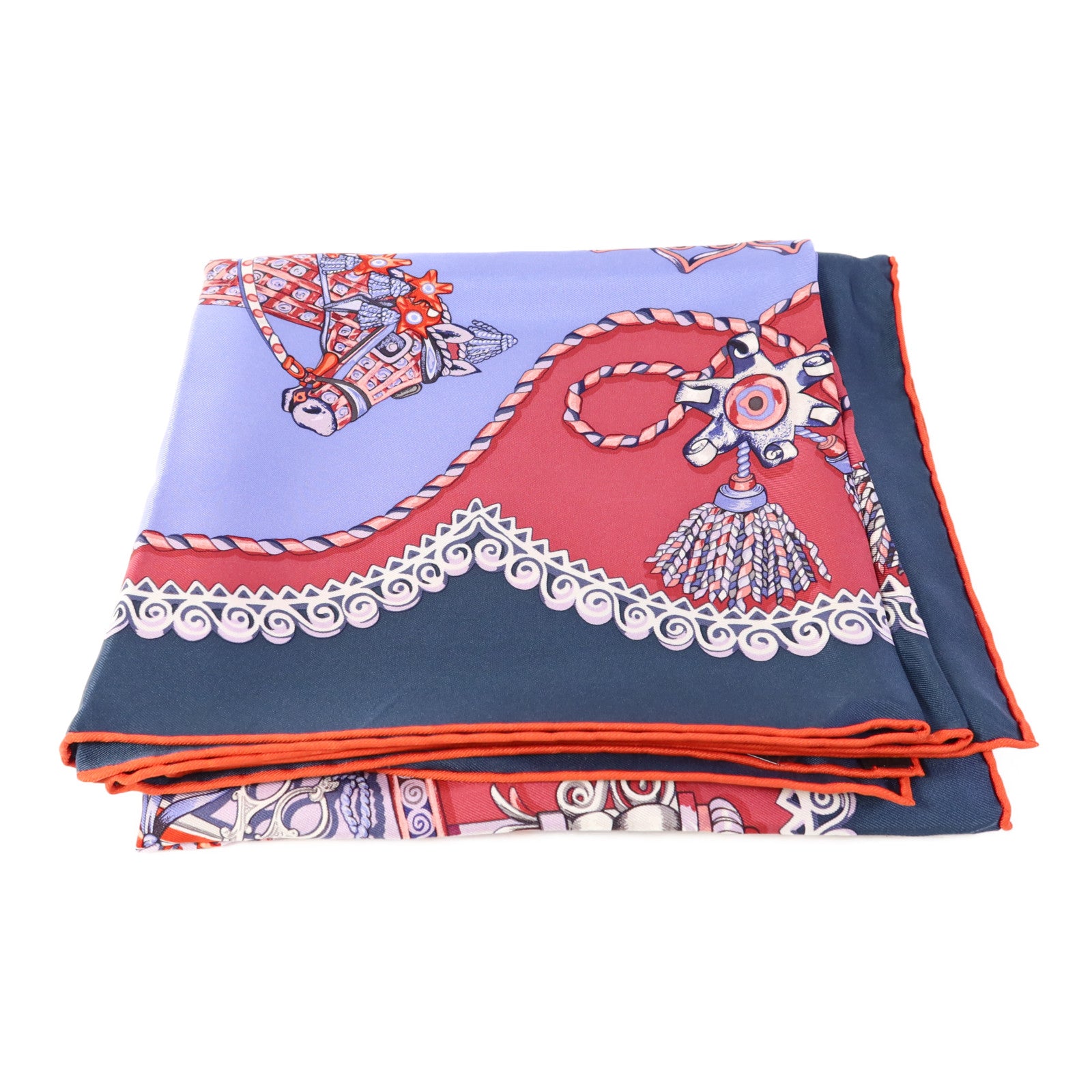 HERMES 絲質Scarf 90X90絲巾