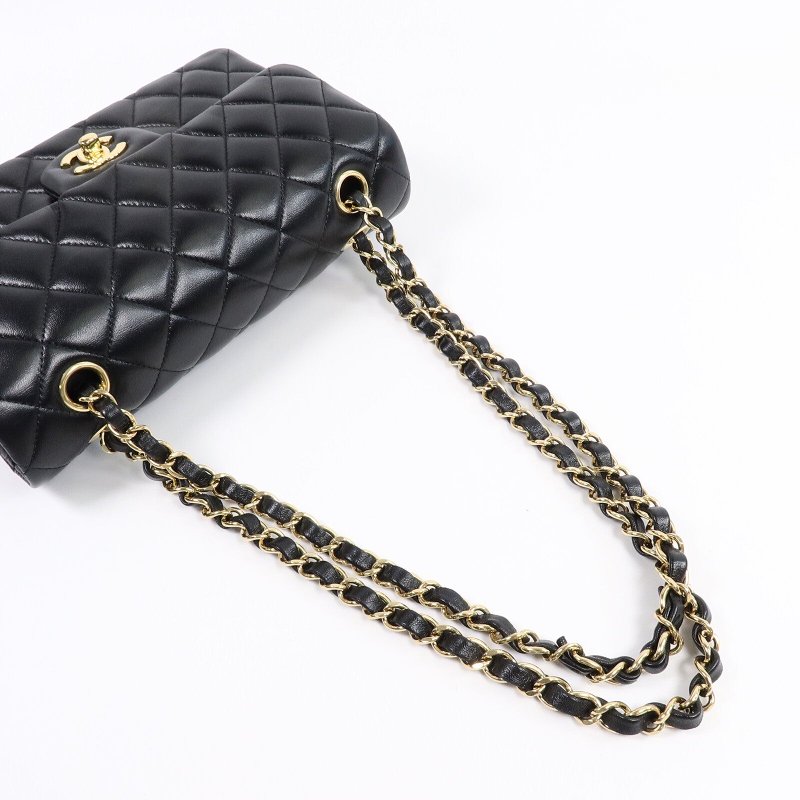 CHANEL 羊皮皮革Classic 23鏈帶肩背袋