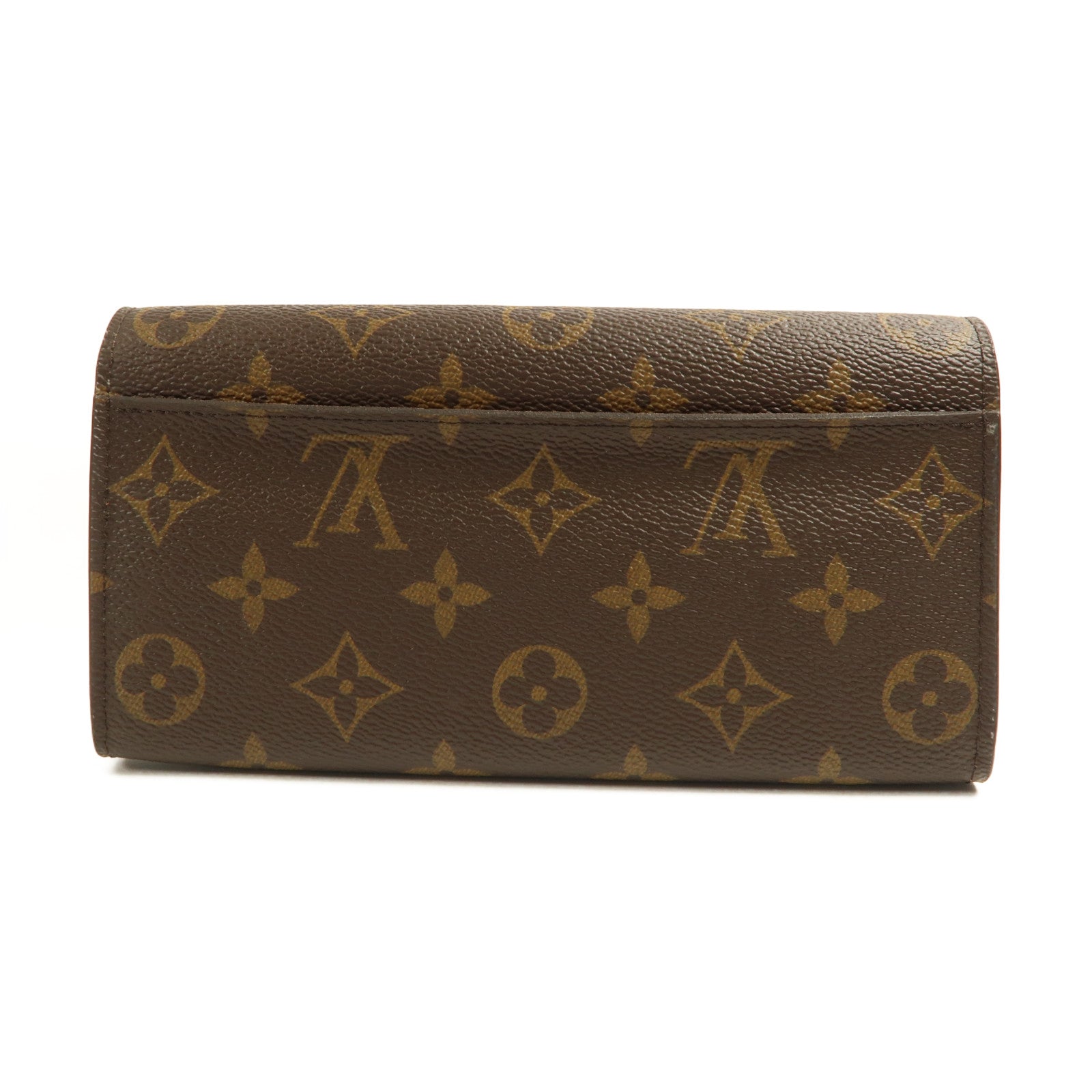 LOUIS VUITTON Monogram Sarah Wallet金扣長錢包