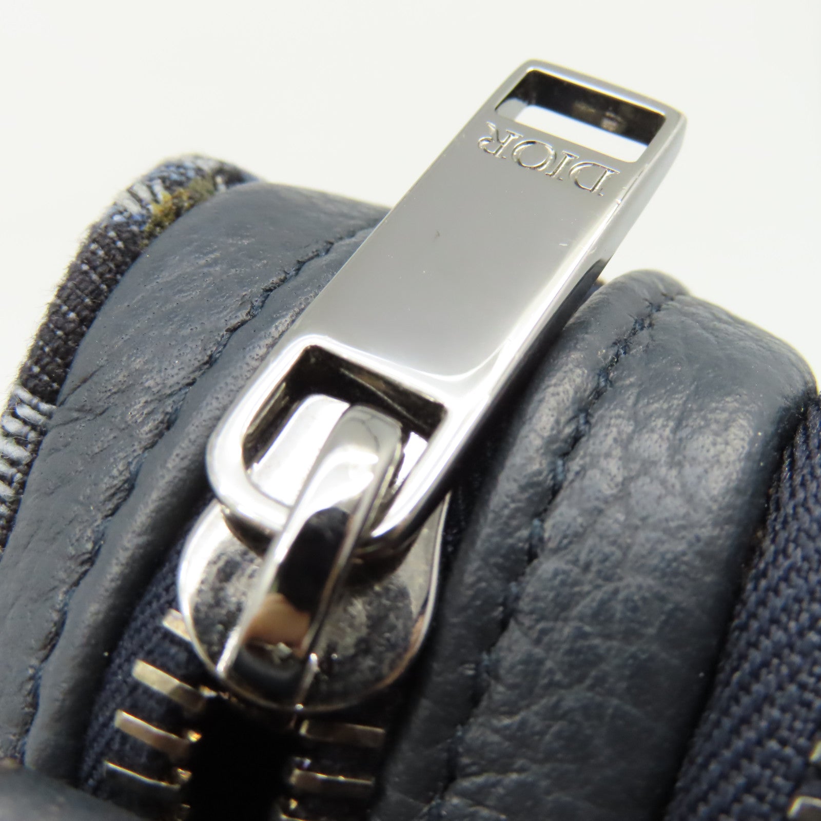 Dior 【激減優惠】帆布Oblique Jacquard Shoulder Bag肩背袋寶藍色