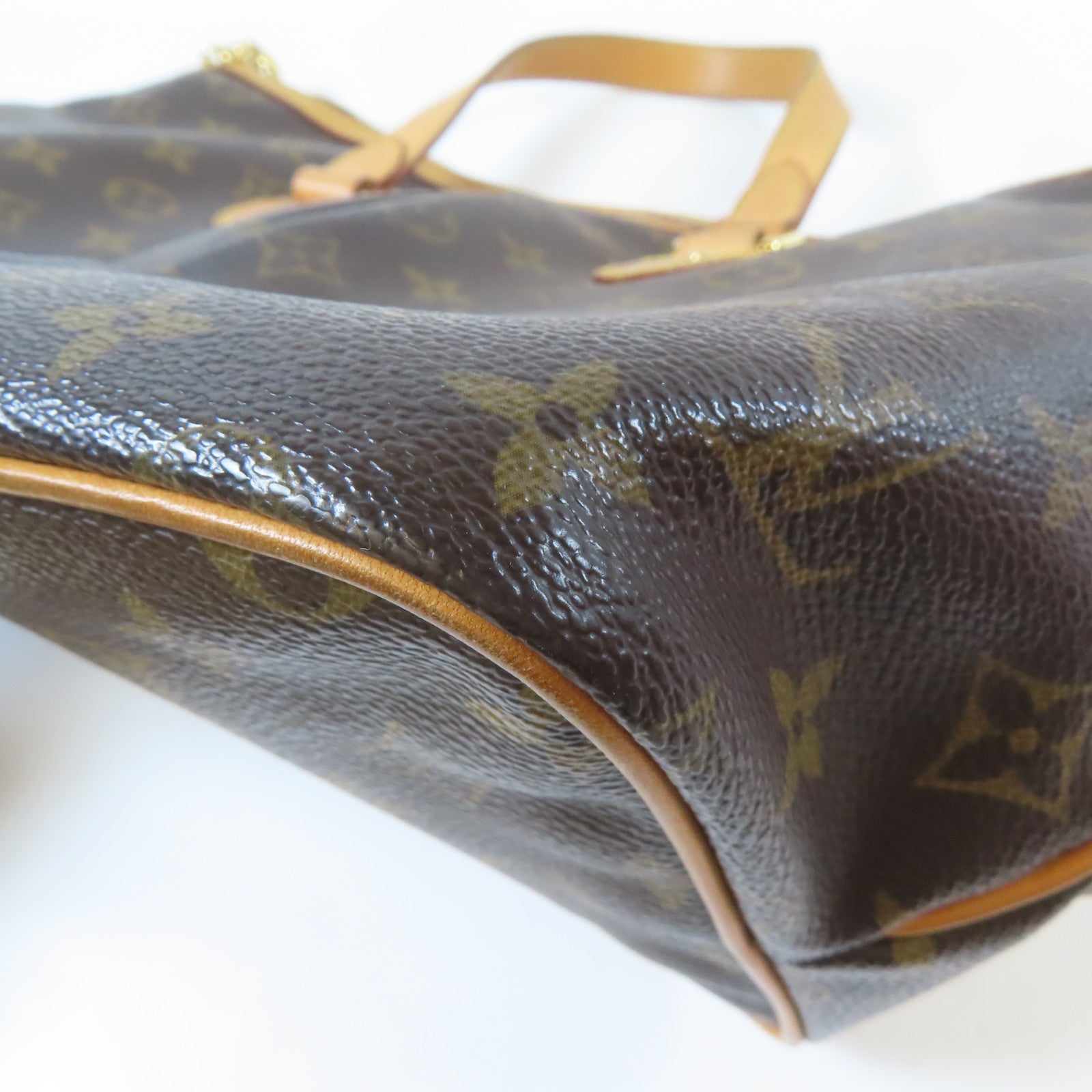 LOUIS VUITTON Monogram Palermo PM 2 Way Shoulder金扣手挽肩背兩用袋啡色