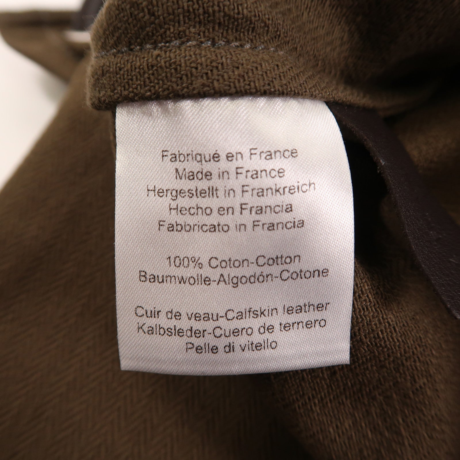 HERMES 帆布/皮革Maline Grooming Bag背包