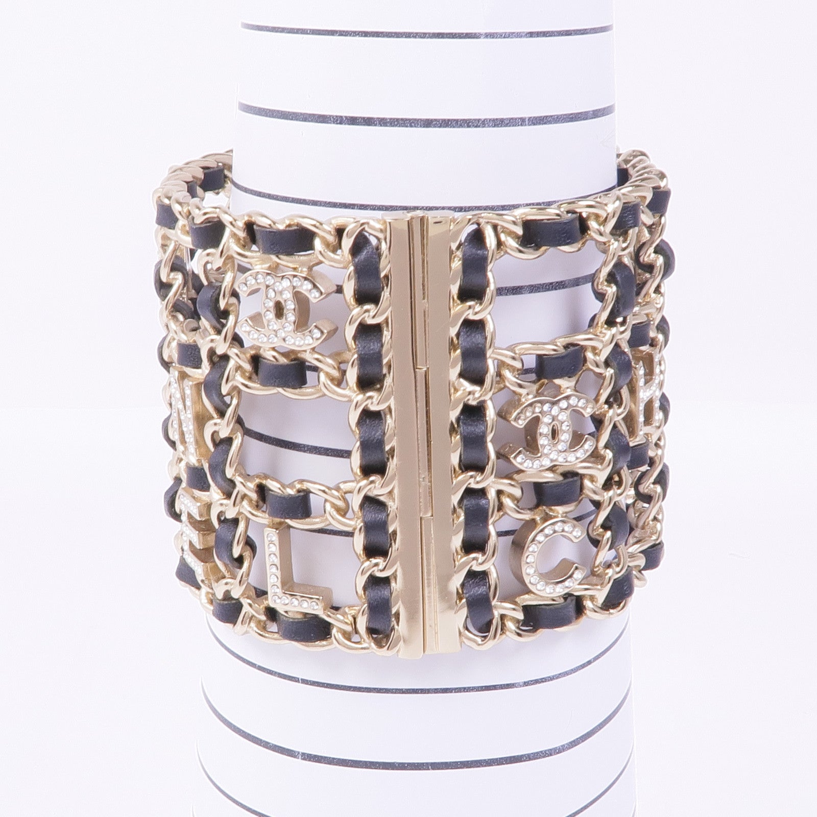 CHANEL 金屬/皮革Bracelet/Bangle手鐲