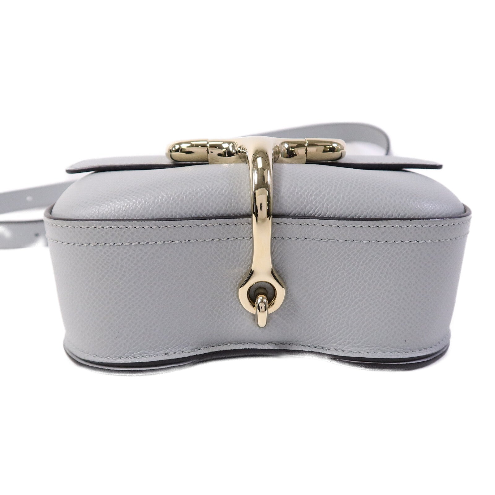 HERMES Epsom皮革Della Cavalleria Mini肩背袋Blue Glacier