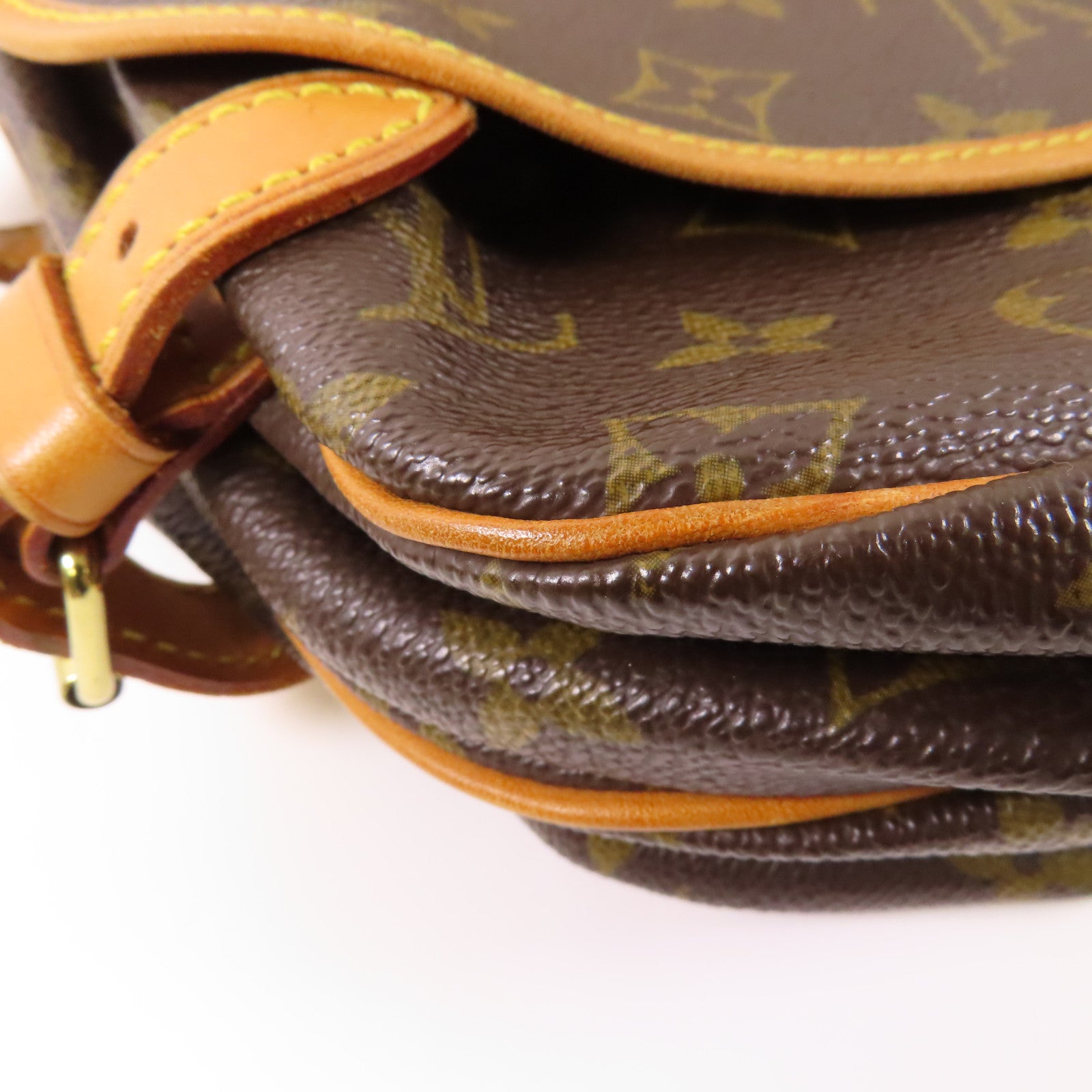 LOUIS VUITTON Monogram Saumur 30金扣肩背袋