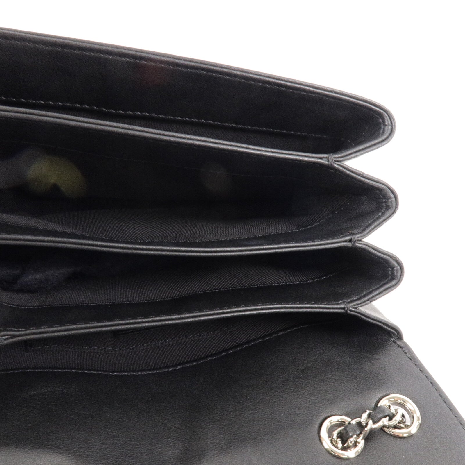 CHANEL 羊皮皮革Chain Shoulder鏈帶肩背袋
