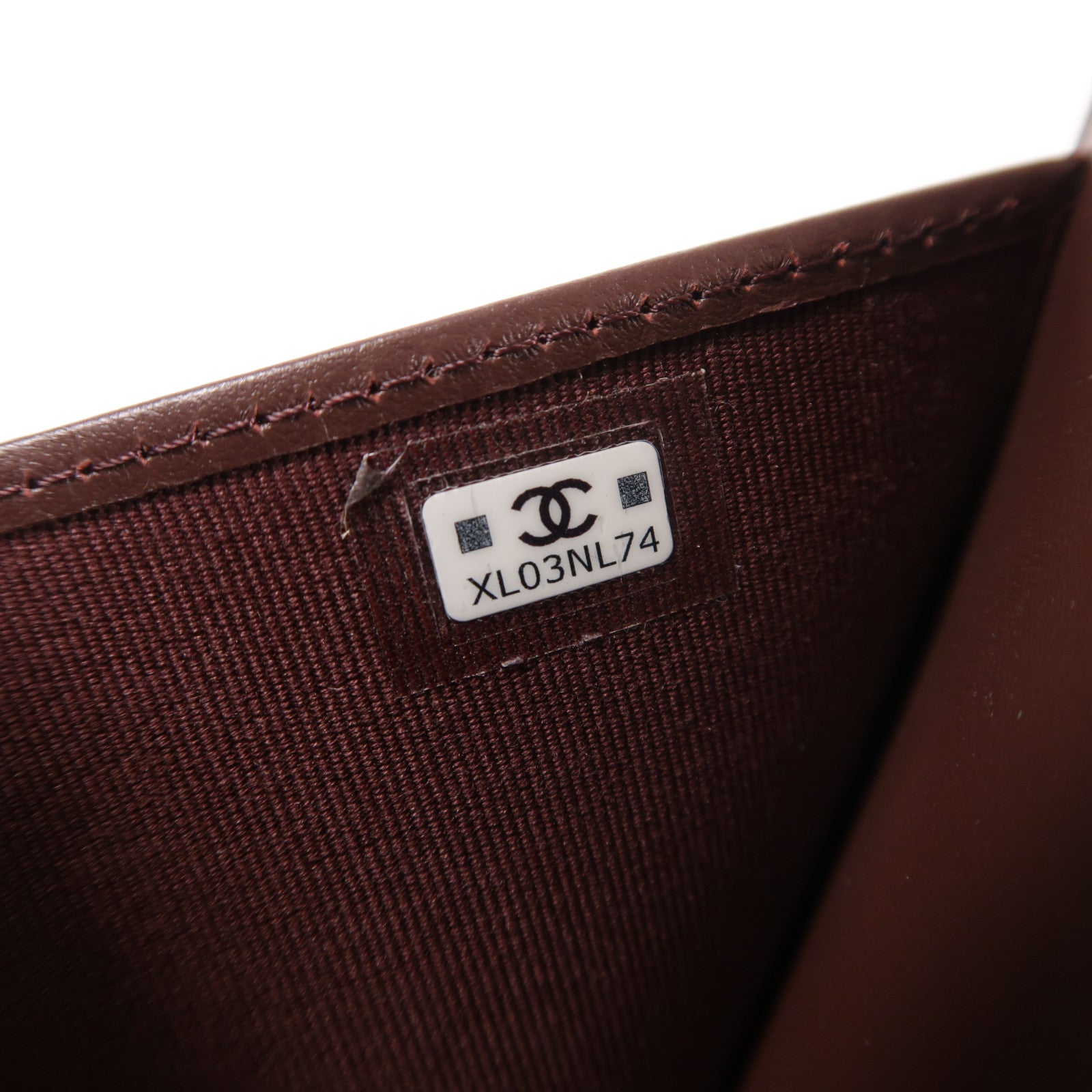 CHANEL 牛皮皮革Classic Small Flap Wallet金扣錢包
