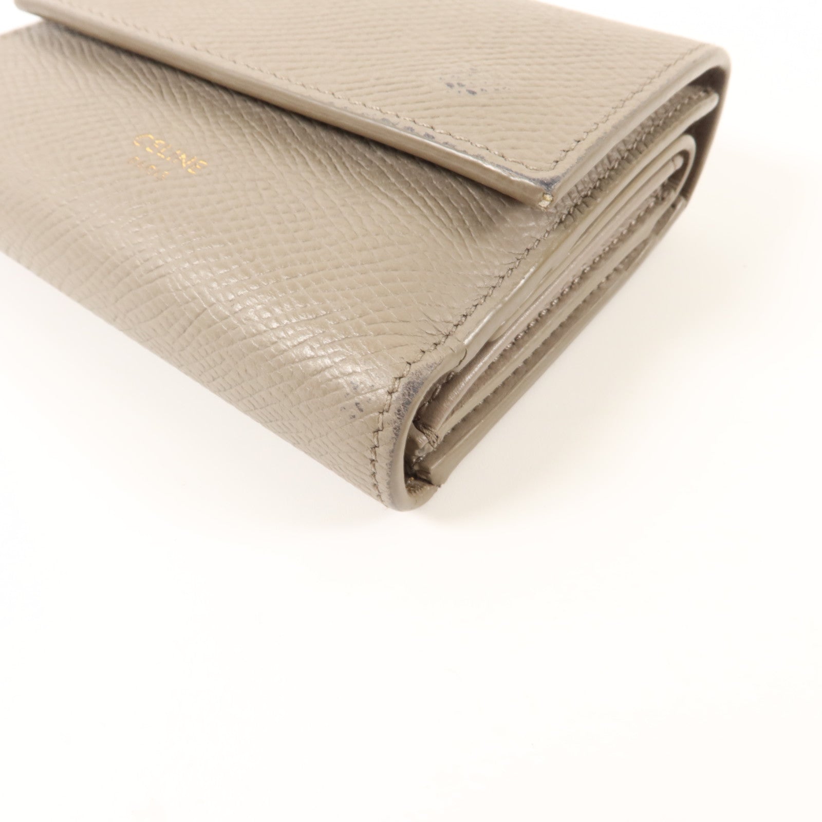 CELINE 牛皮皮革Trifold Wallet錢包