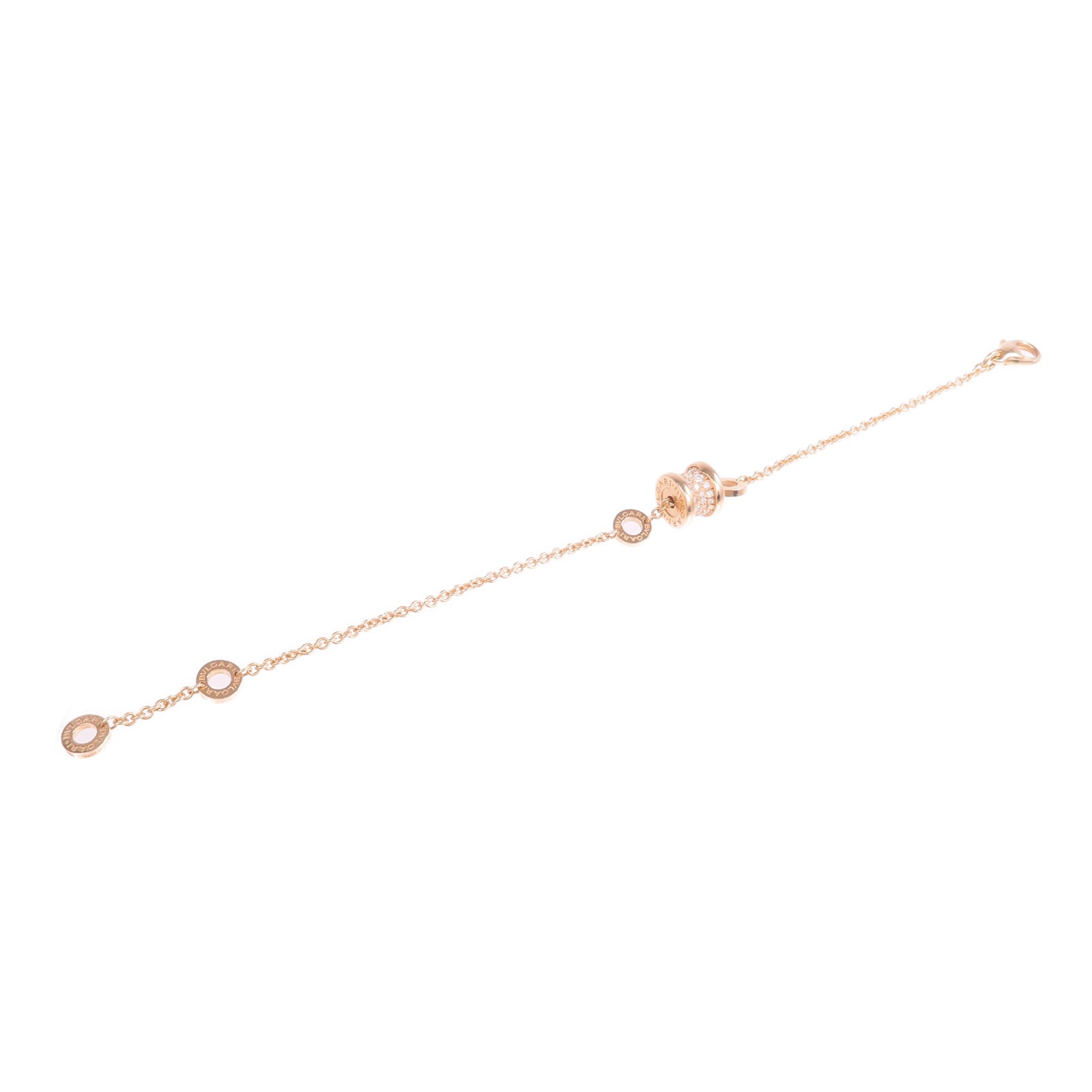 BVLGARI 18K玫瑰金B-zero1 Bracelet手鏈