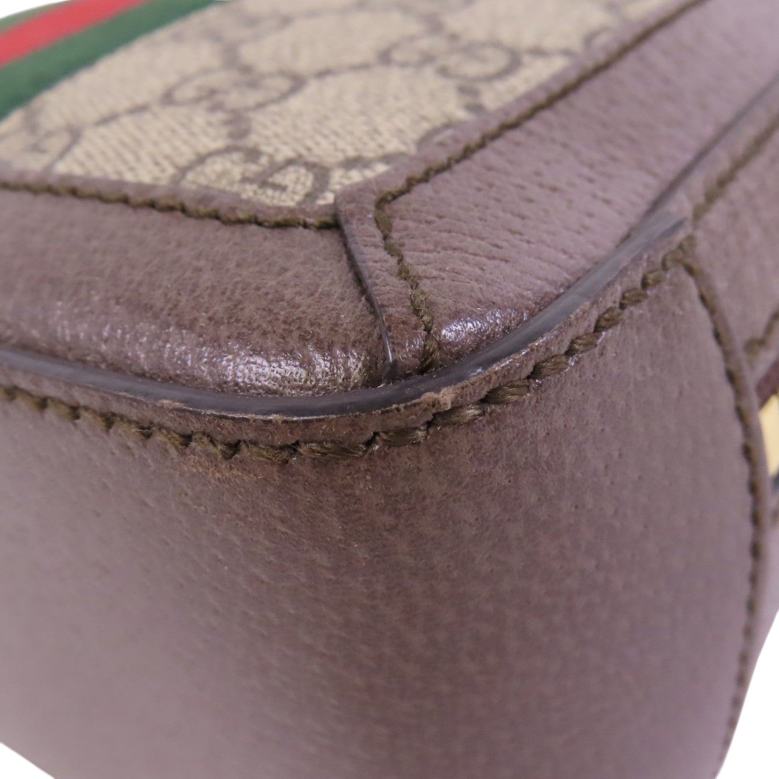 GUCCI 塗層帆布Ophidia GG Mini金扣鏈帶肩背袋