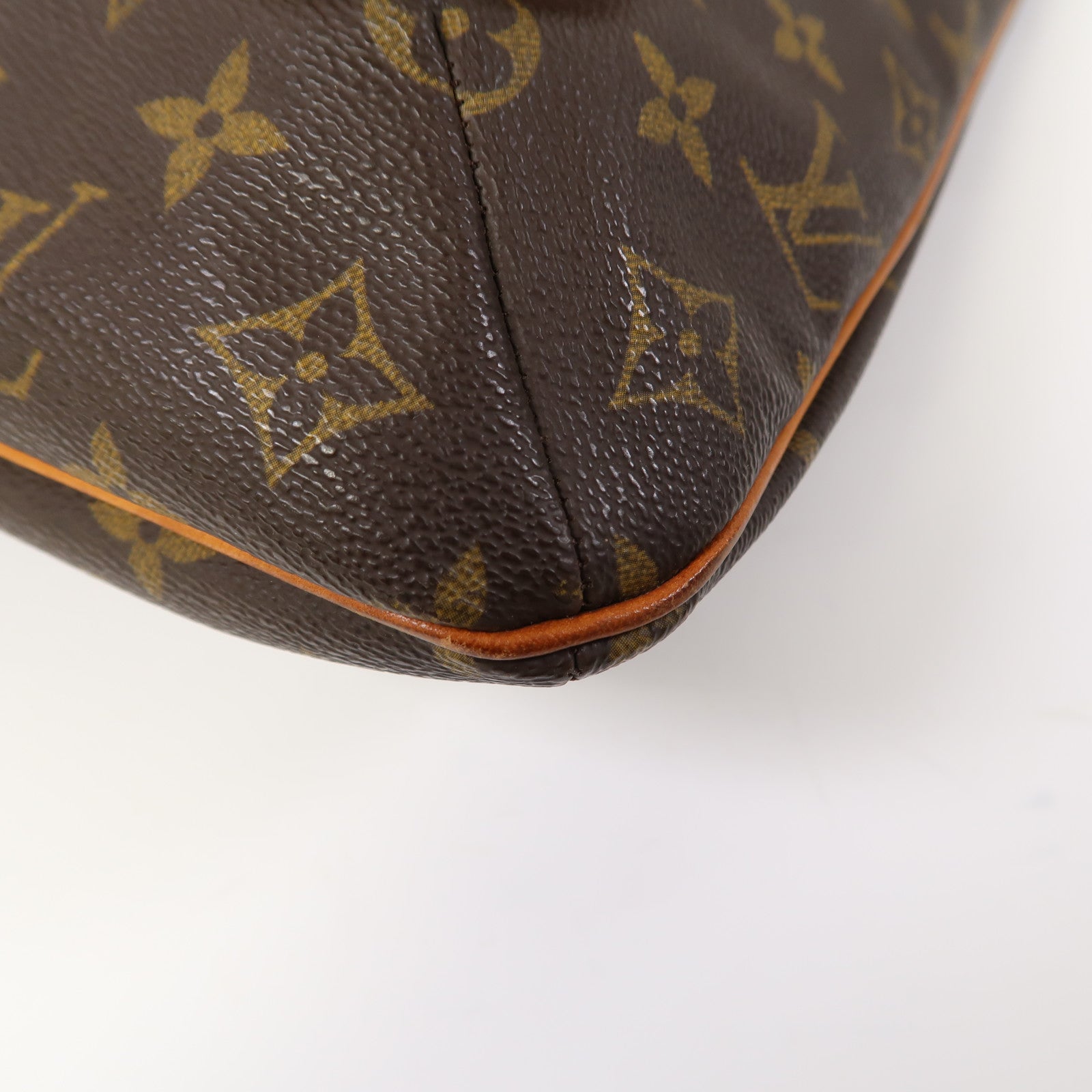 LOUIS VUITTON 【激減優惠】Monogram Musette金扣肩背袋啡色