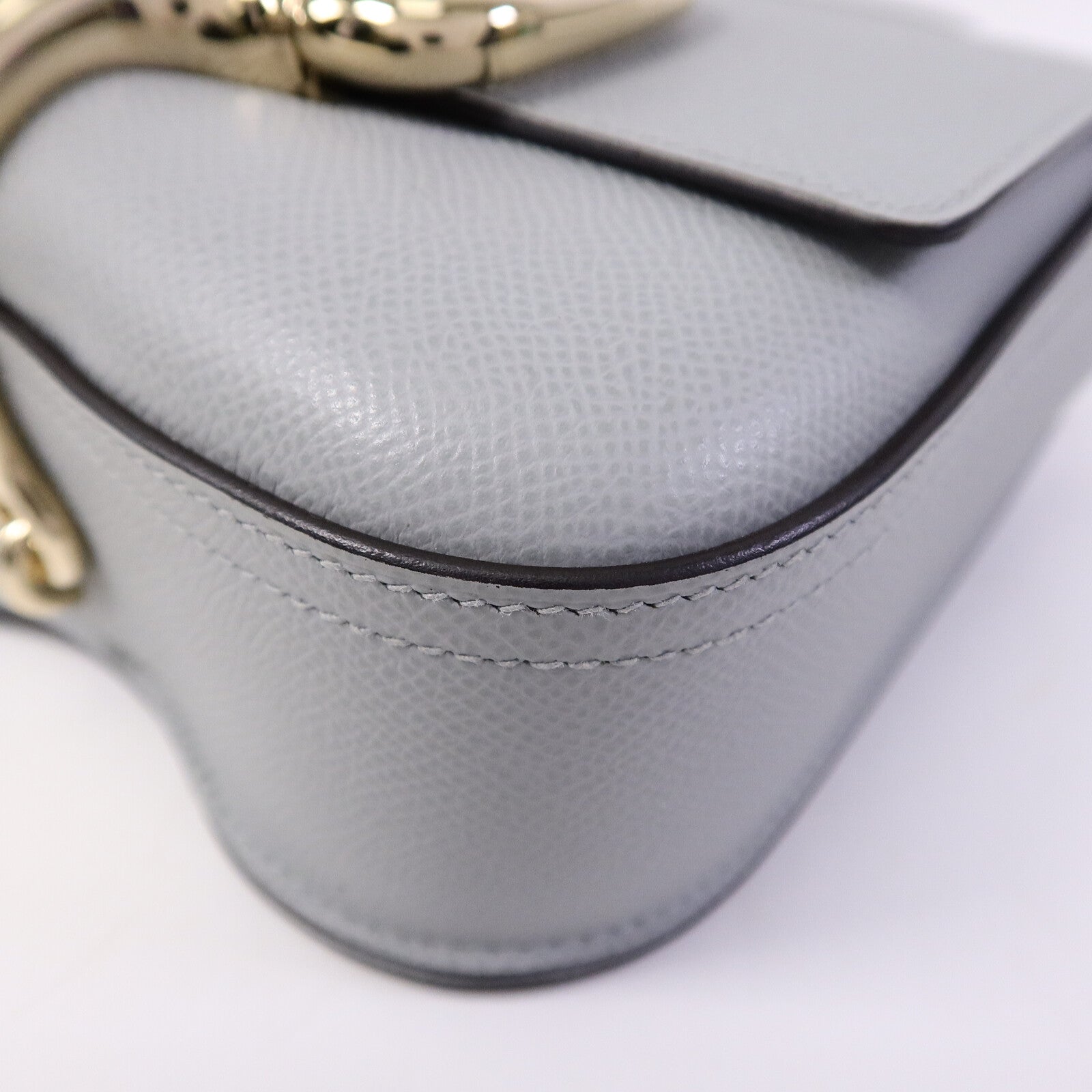 HERMES Epsom皮革Della Cavalleria Mini肩背袋Blue Glacier