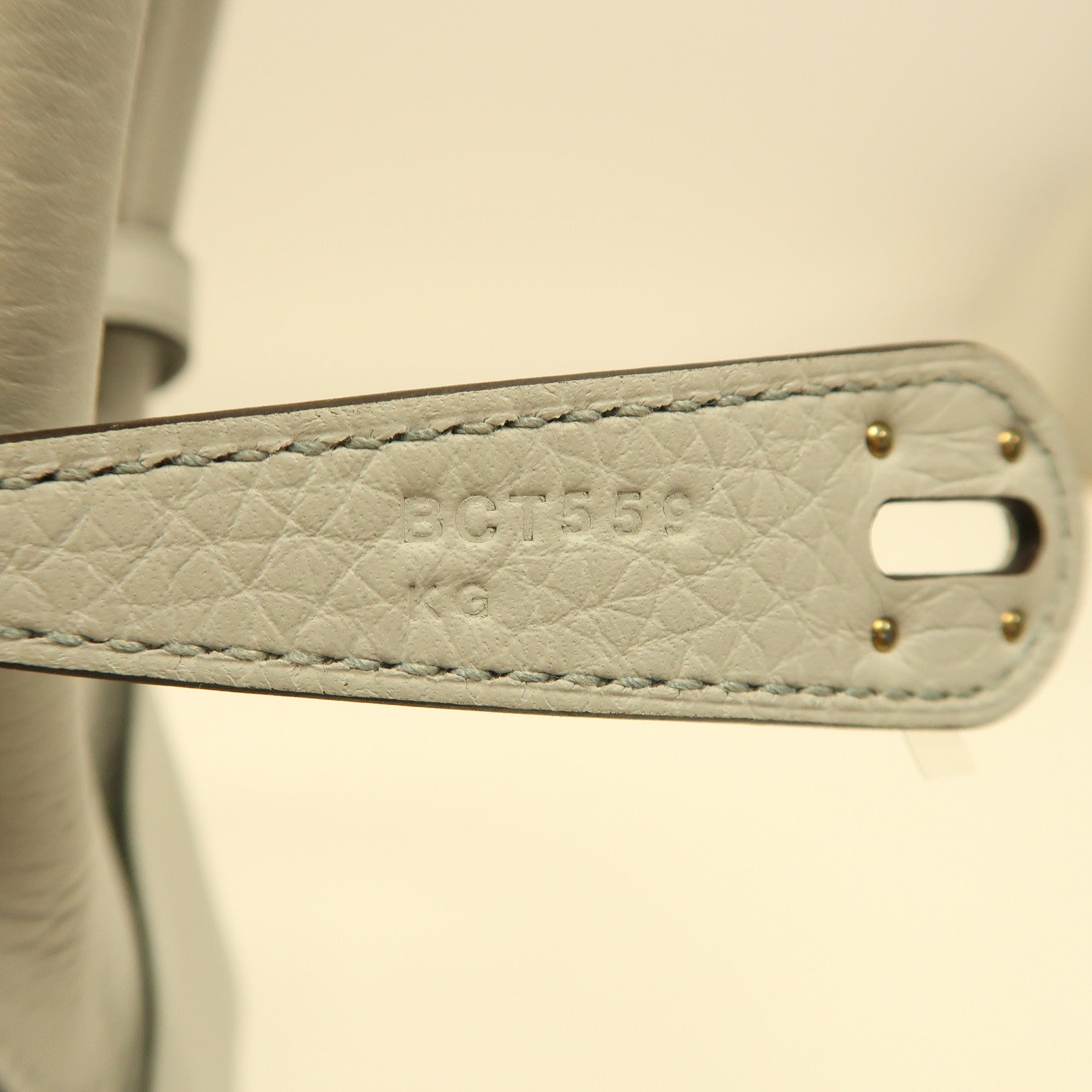 HERMES Clemence皮革Lindy 26銀扣手挽肩背兩用袋聖杯藍色