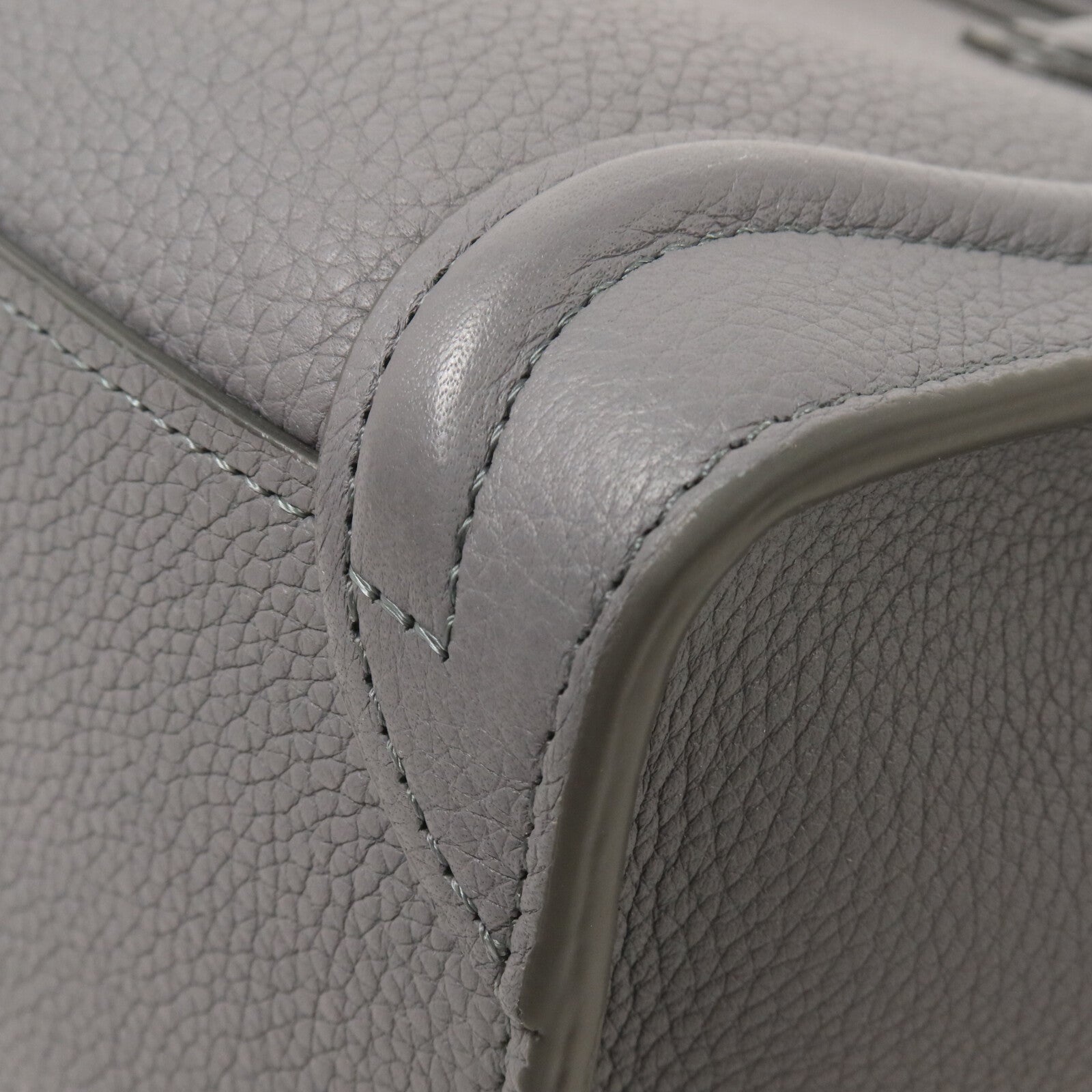 CELINE 牛皮皮革Nano Luggage手挽肩背兩用袋