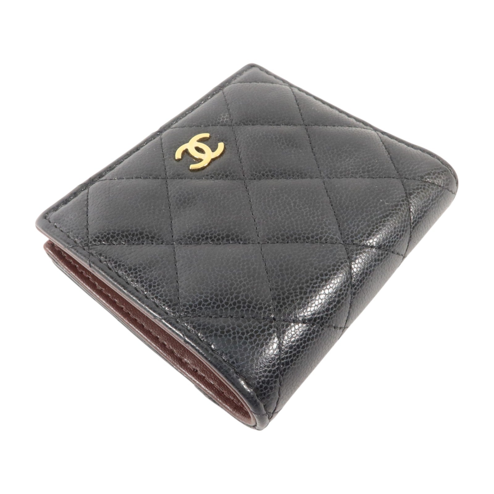 CHANEL 牛皮皮革Bifold Wallet錢包