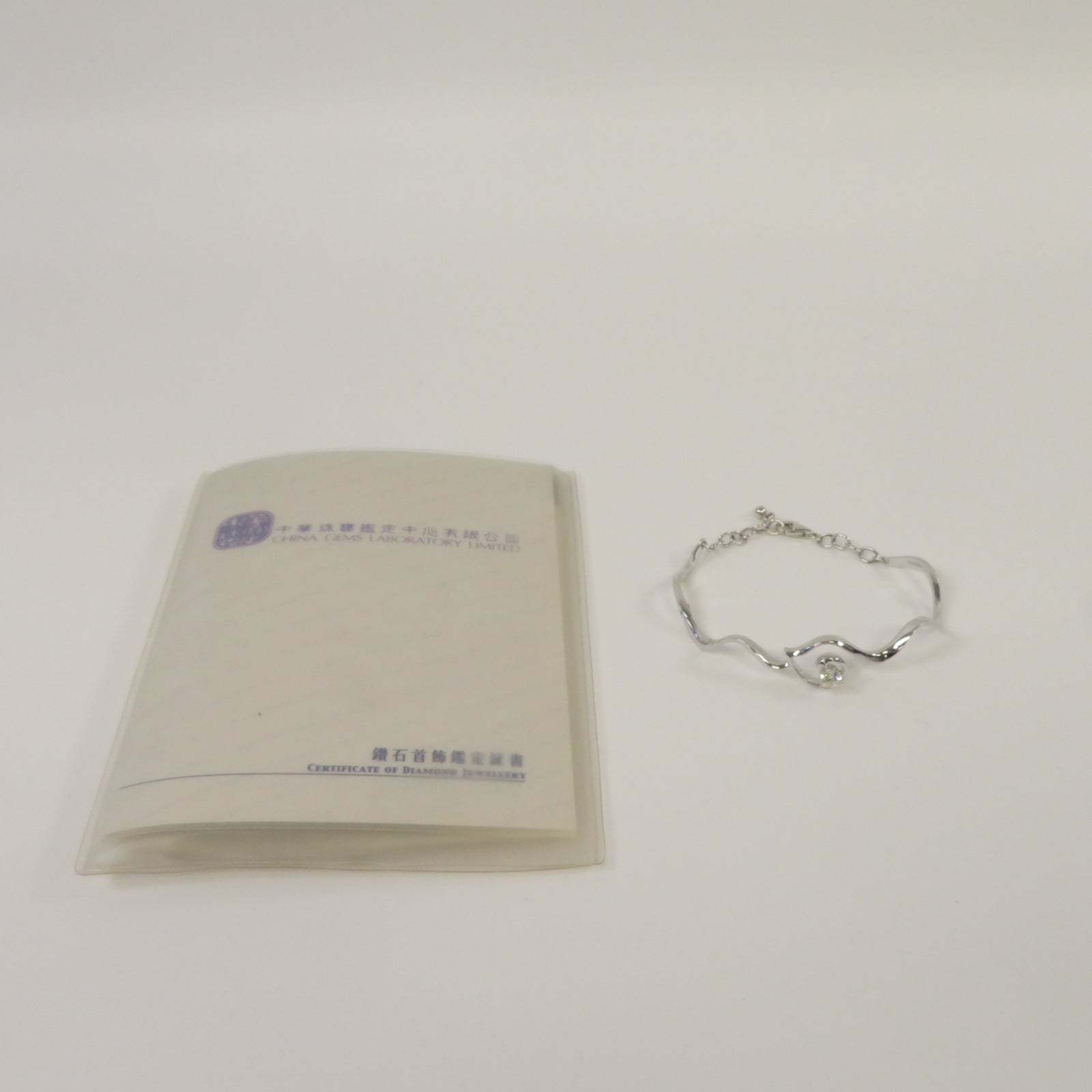 JEWELRY **【激減優惠】18K白金Diamond Bracelet 0.308ct鑽石