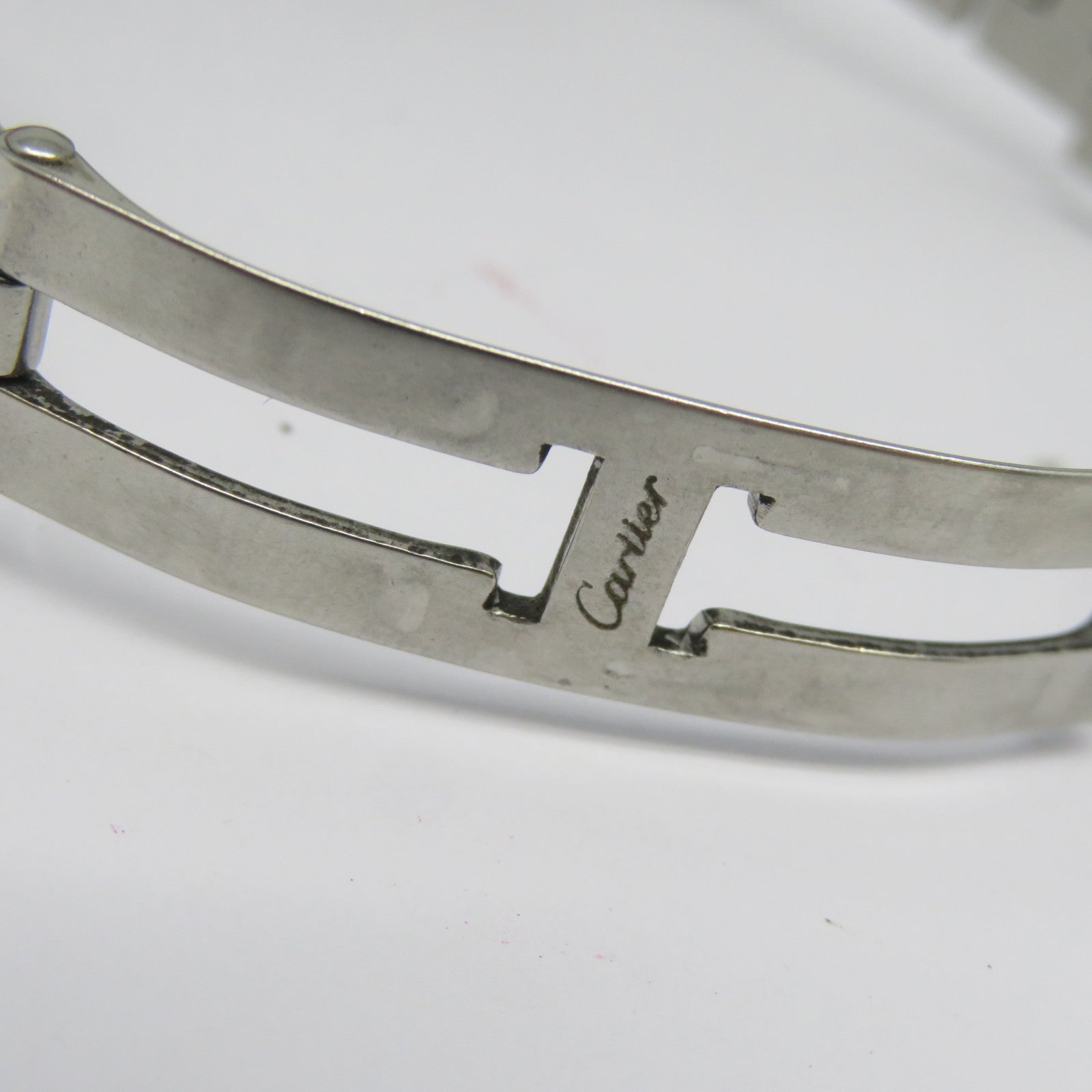 CARTIER Pasha C不鏽鋼手錶自動機芯黑色