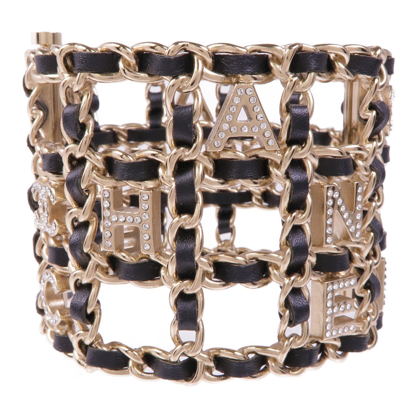 CHANEL 金屬/皮革Bracelet/Bangle手鐲