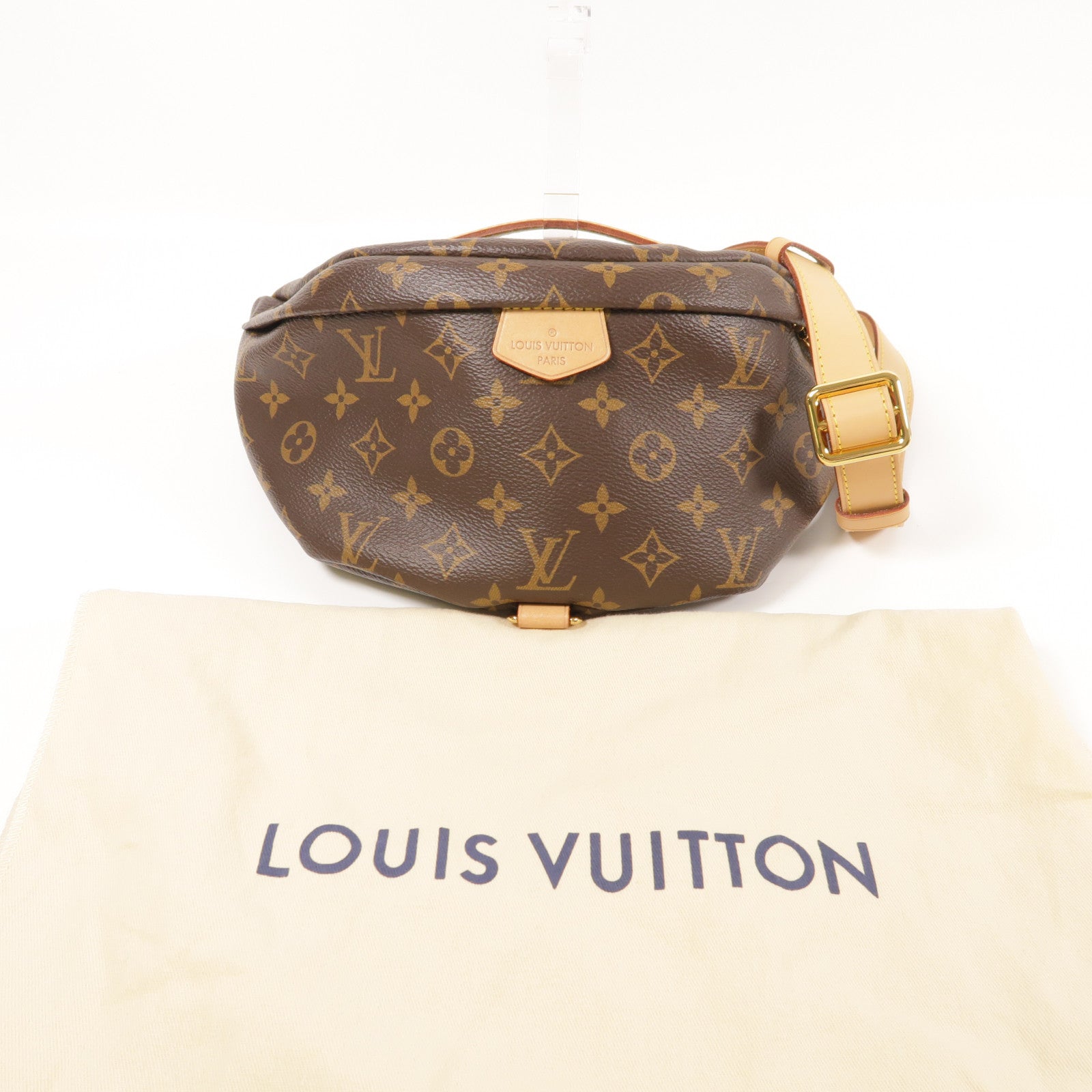 LOUIS VUITTON Monogram BumBag金扣腰包