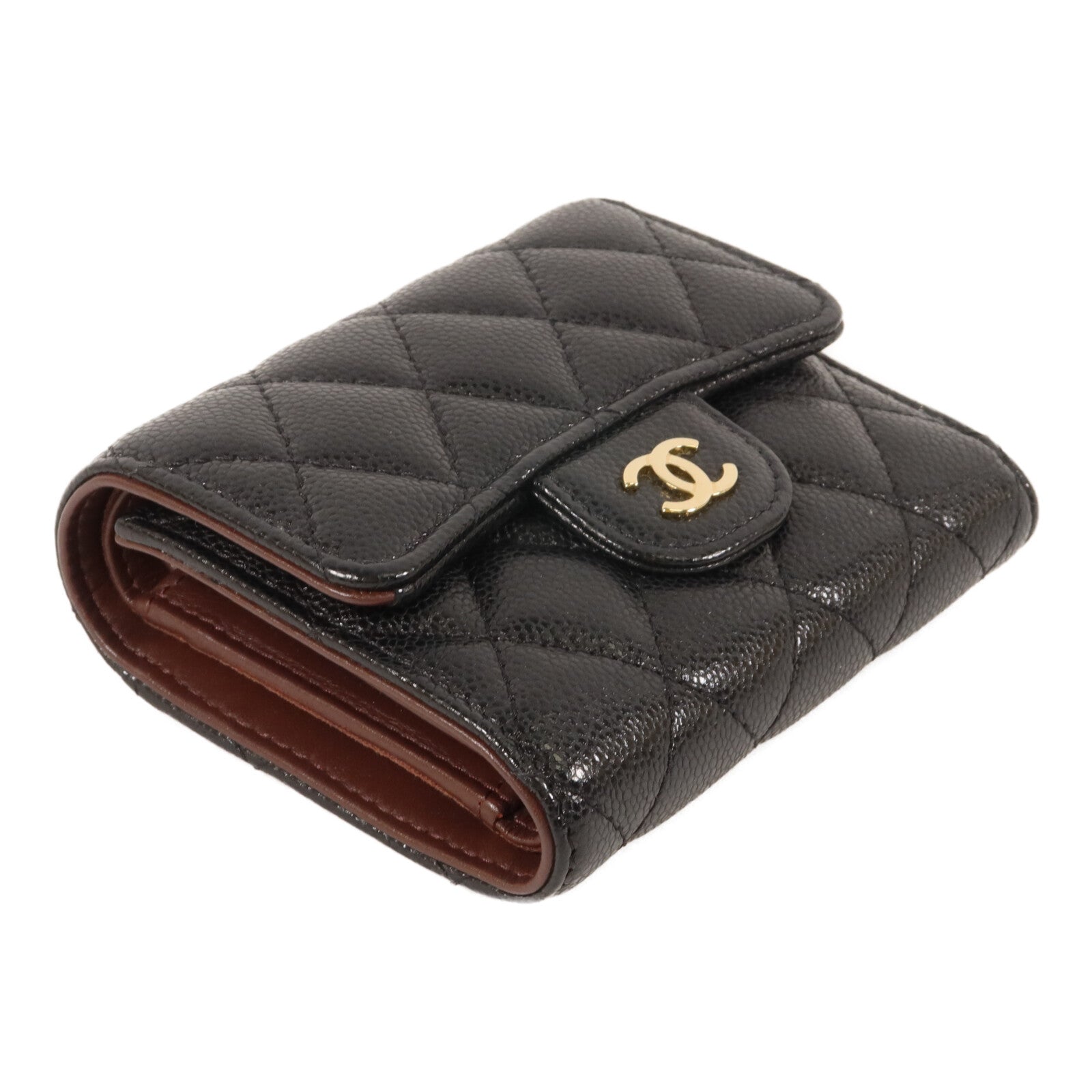 CHANEL 牛皮皮革Classic Small Flap Wallet錢包