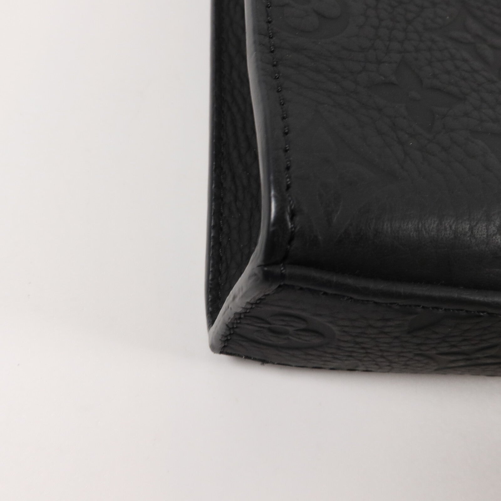 LOUIS VUITTON 牛皮皮革Sac Plat Cross手挽肩背兩用袋