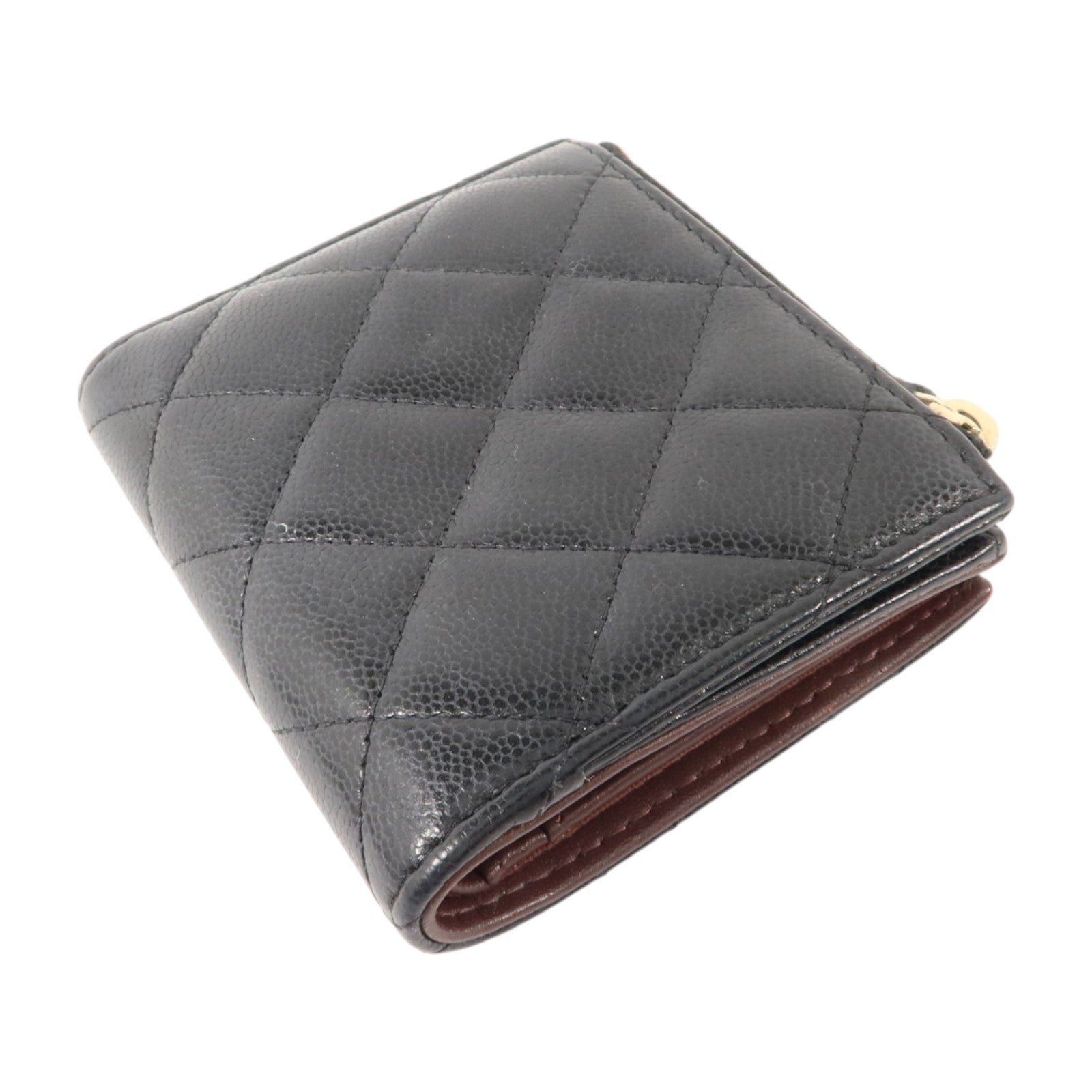 CHANEL 牛皮皮革Bifold Wallet錢包