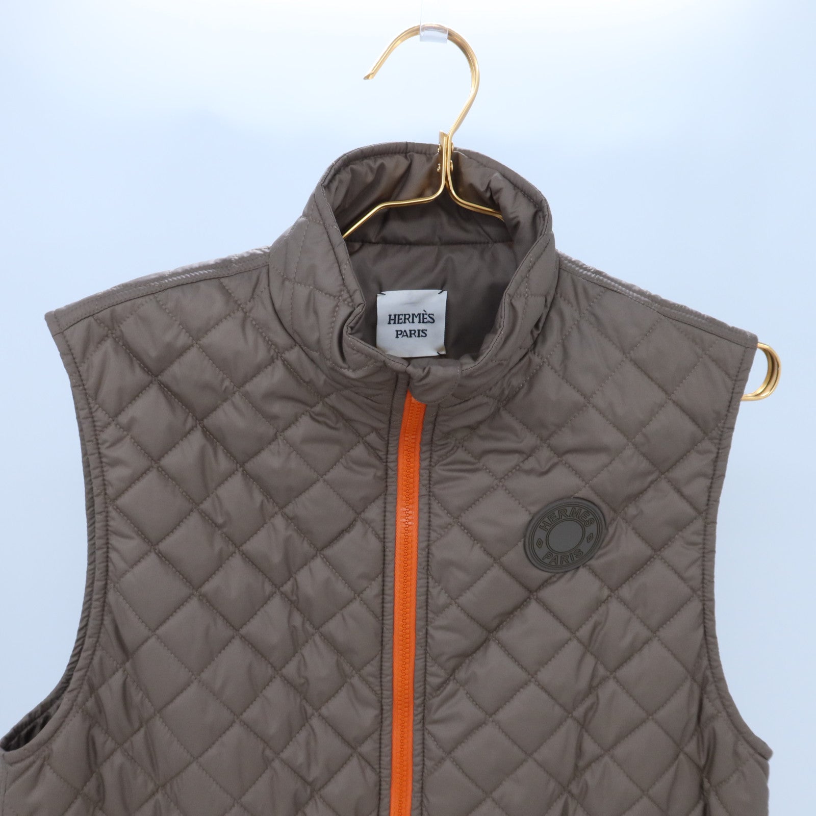HERMES Polyester Quilted Vest上衣
