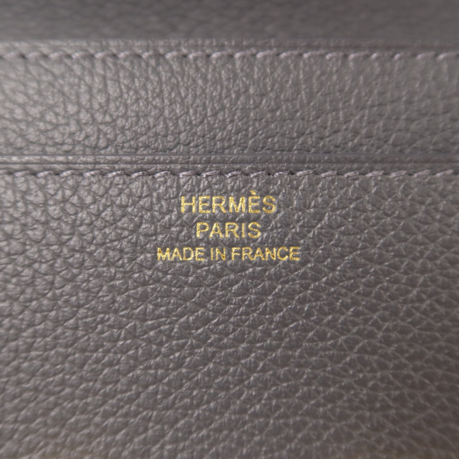 HERMES Evercolor皮革Constance To Go肩背袋Ardoise