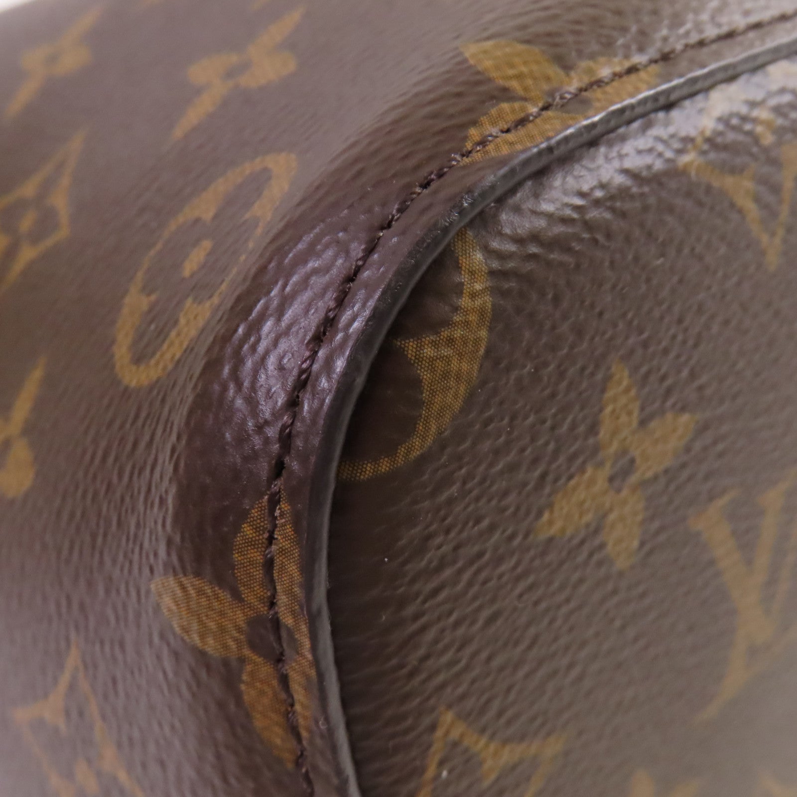 LOUIS VUITTON Monogram NeoNoe MM Shoulder Bag金扣肩背袋啡色/粉紅色