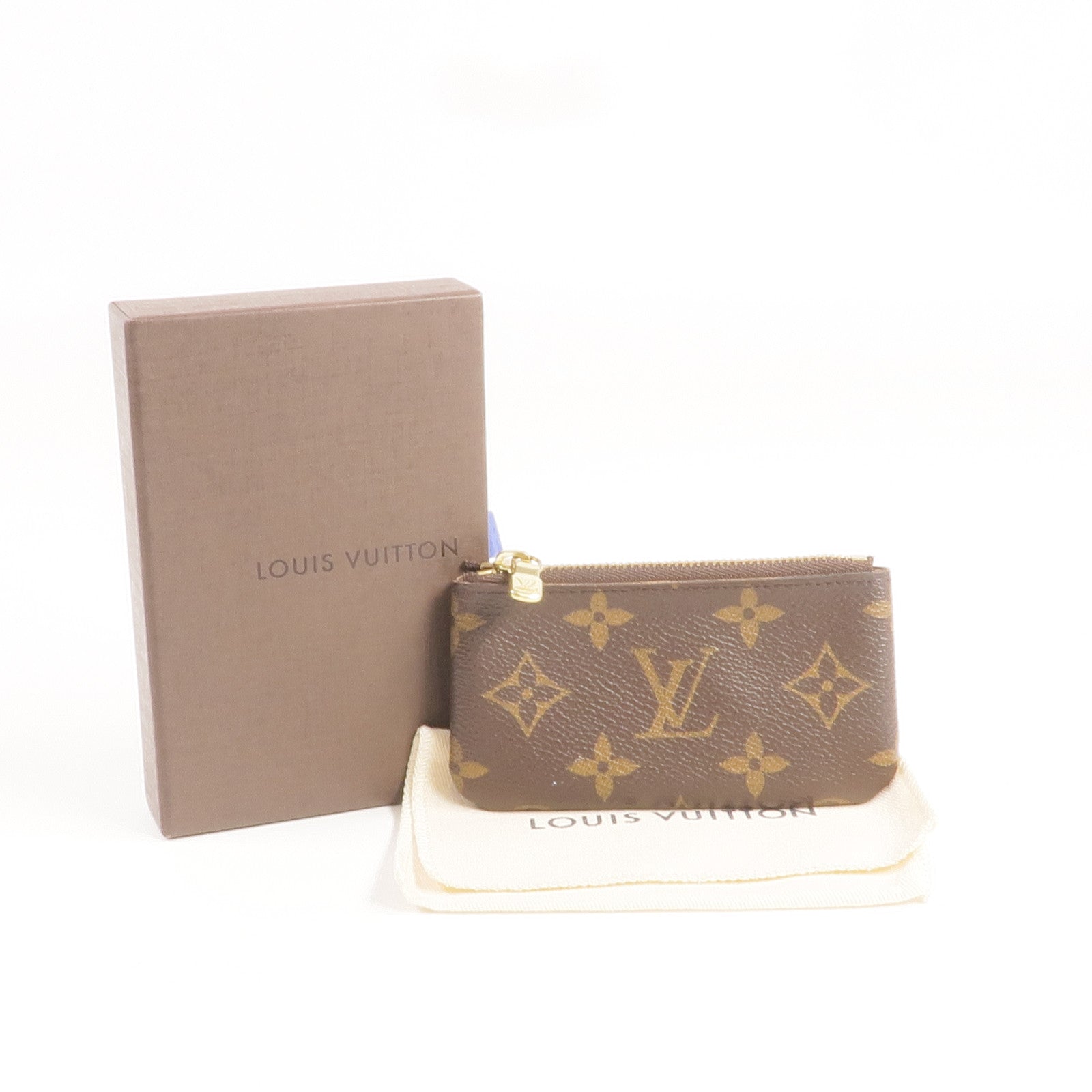 LOUIS VUITTON Monogram Key Pouch金扣鎖匙包