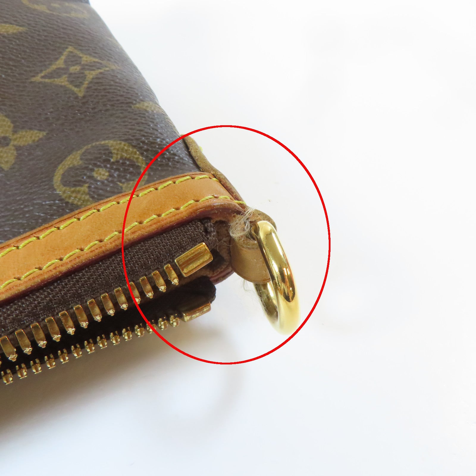 LOUIS VUITTON Monogram Palermo PM 2 Way Shoulder金扣手挽肩背兩用袋啡色