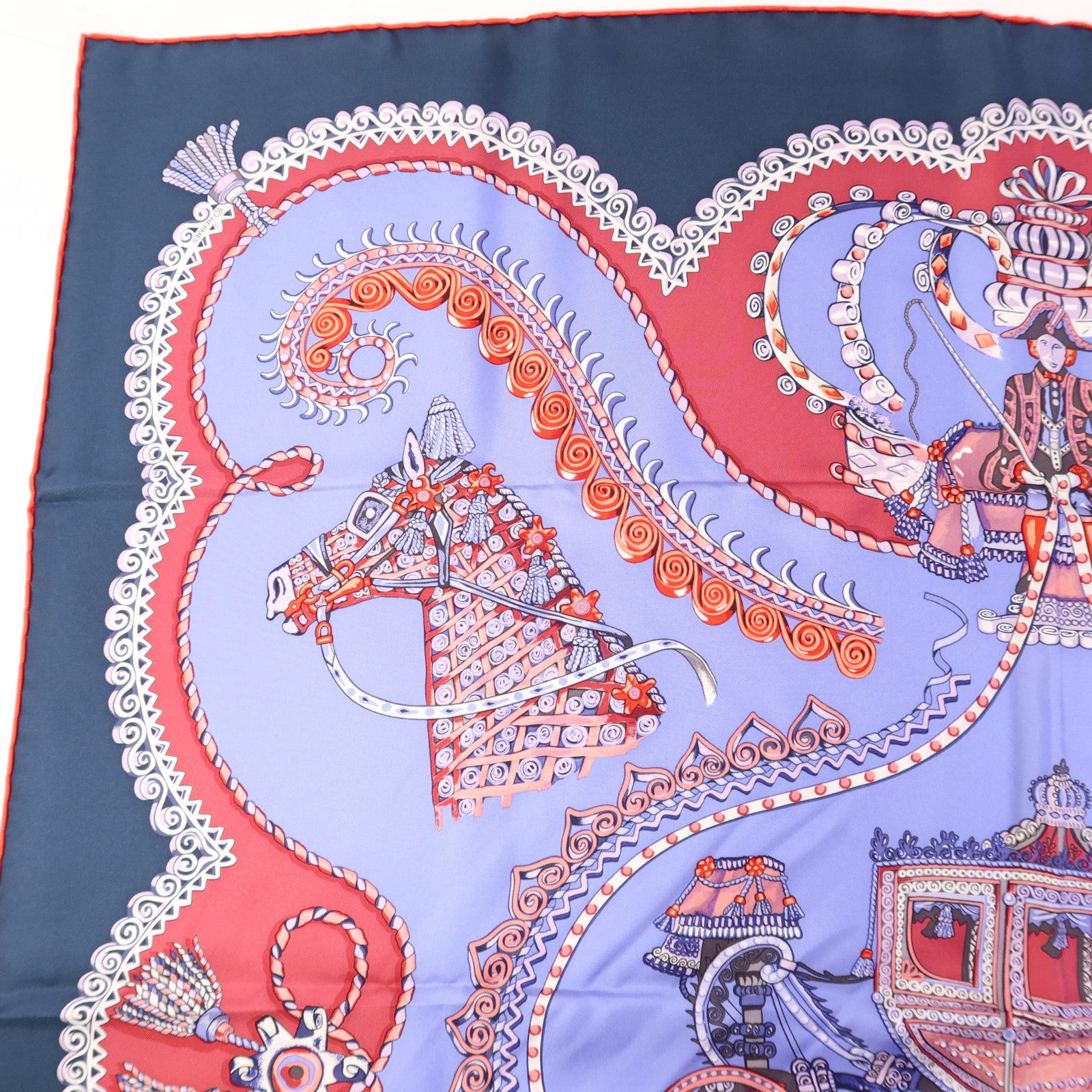 HERMES 絲質Scarf 90X90絲巾