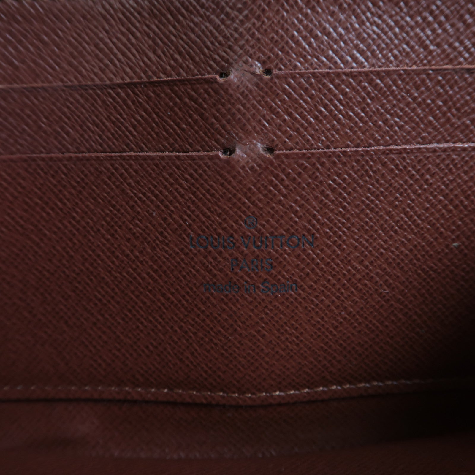 LOUIS VUITTON Monogram Long Wallet銀扣/金扣長錢包啡色