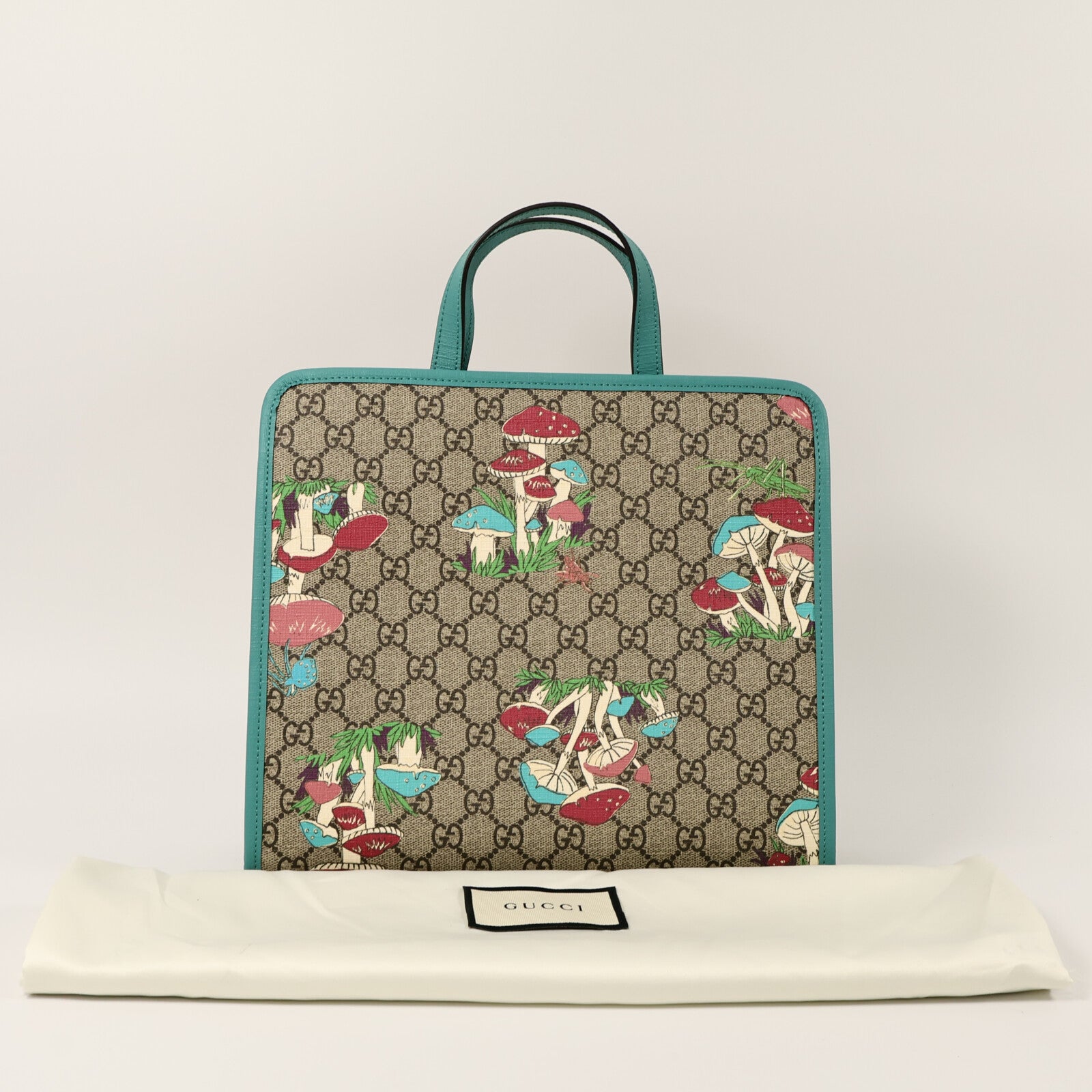 GUCCI 塗層帆布Kid Tote手挽袋
