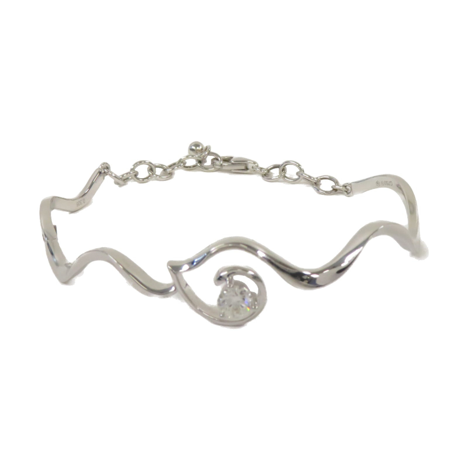 JEWELRY **【激減優惠】18K白金Diamond Bracelet 0.308ct鑽石