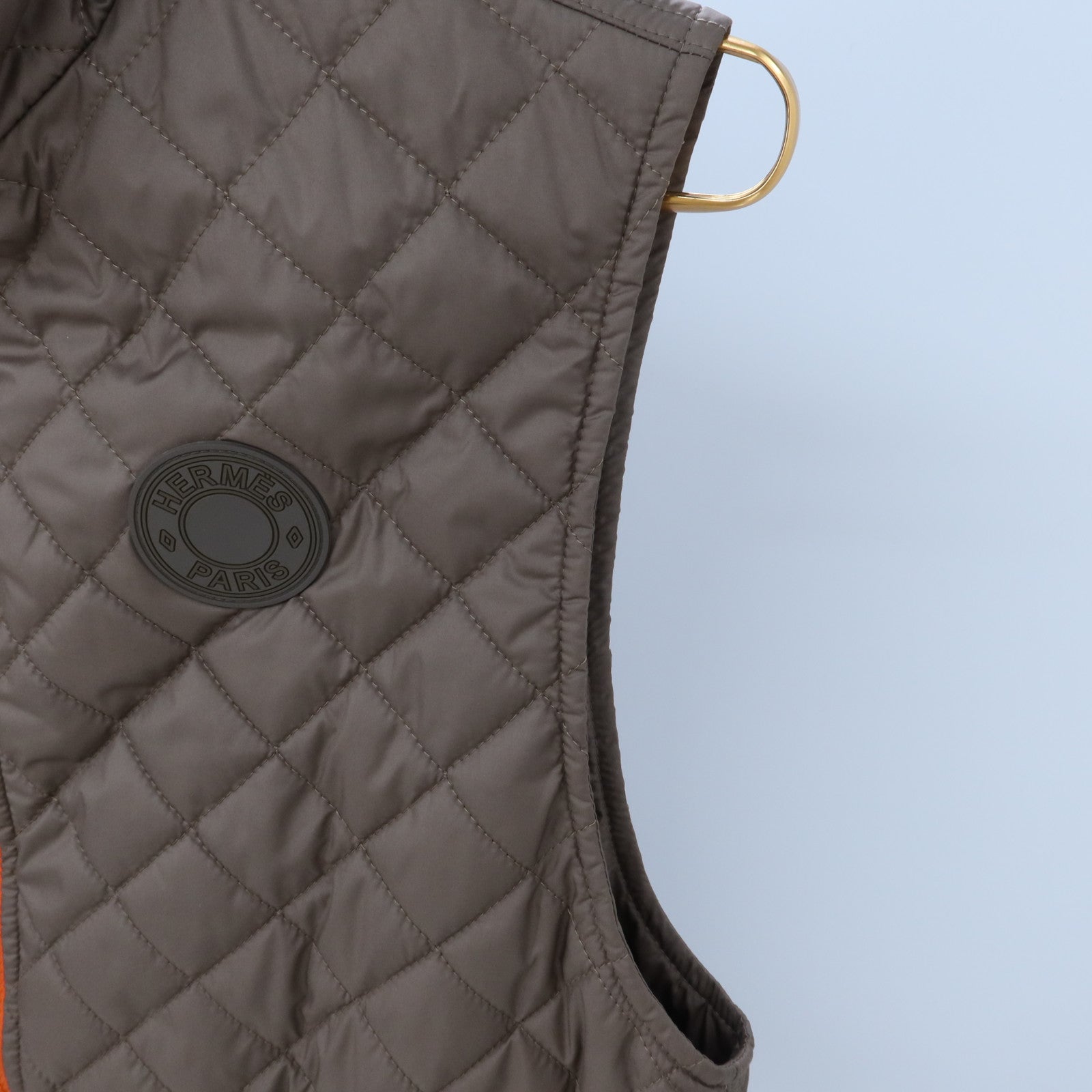HERMES Polyester Quilted Vest上衣