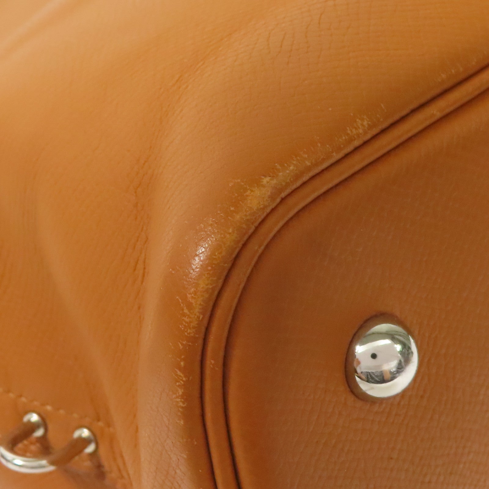 HERMES Epsom皮革Bolido1923 30銀扣手挽肩背兩用袋