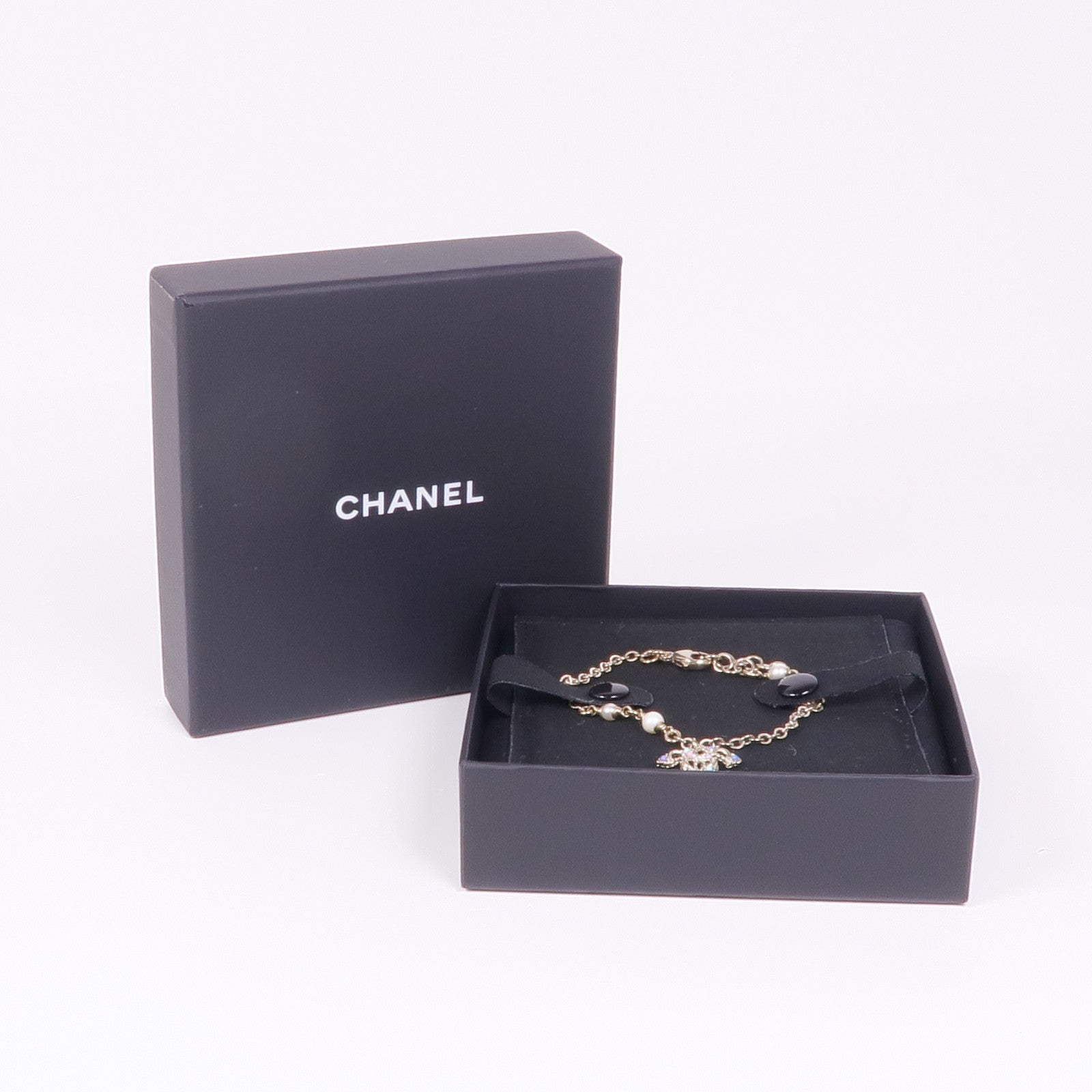 CHANEL PVC/金屬Bracelet手鏈