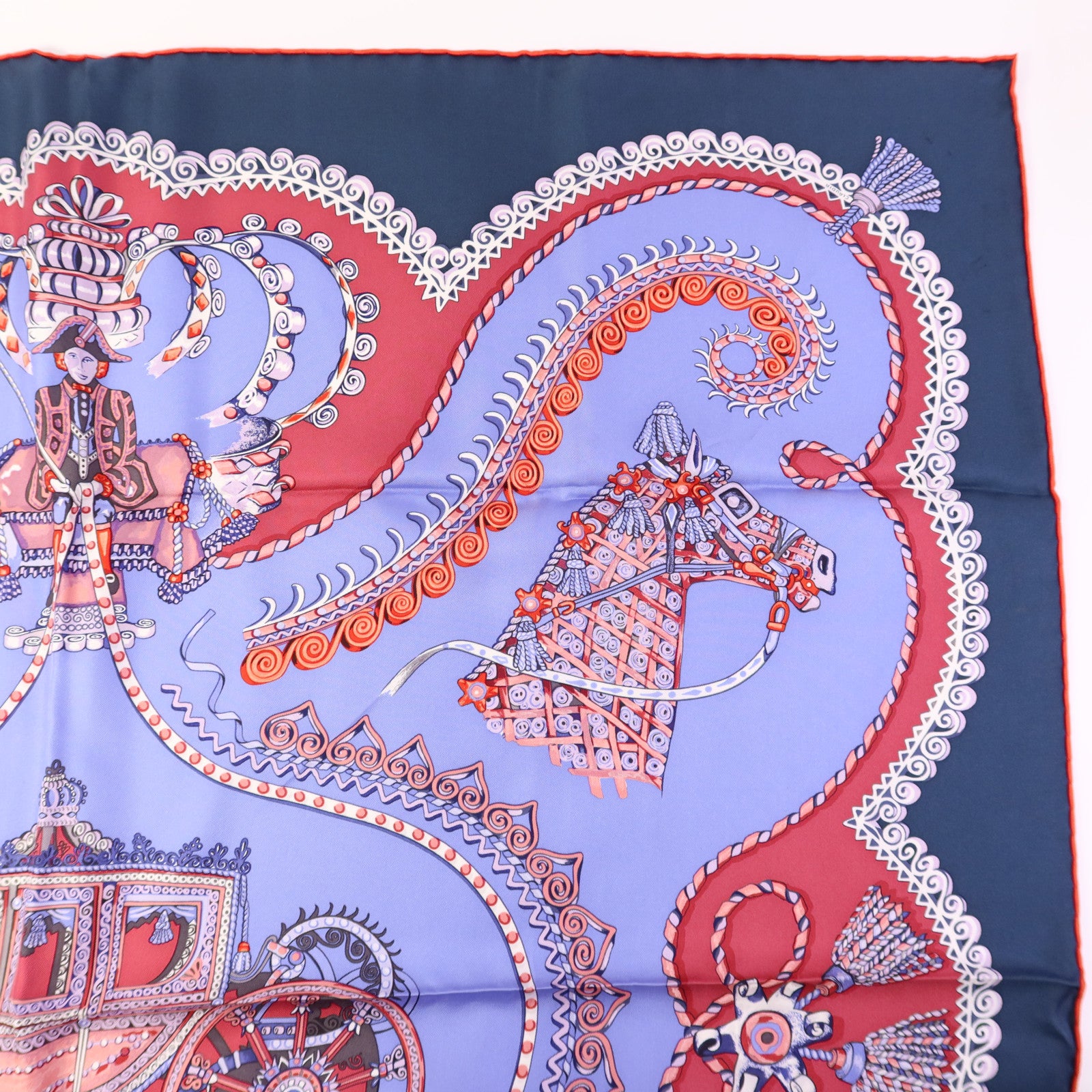 HERMES 絲質Scarf 90X90絲巾